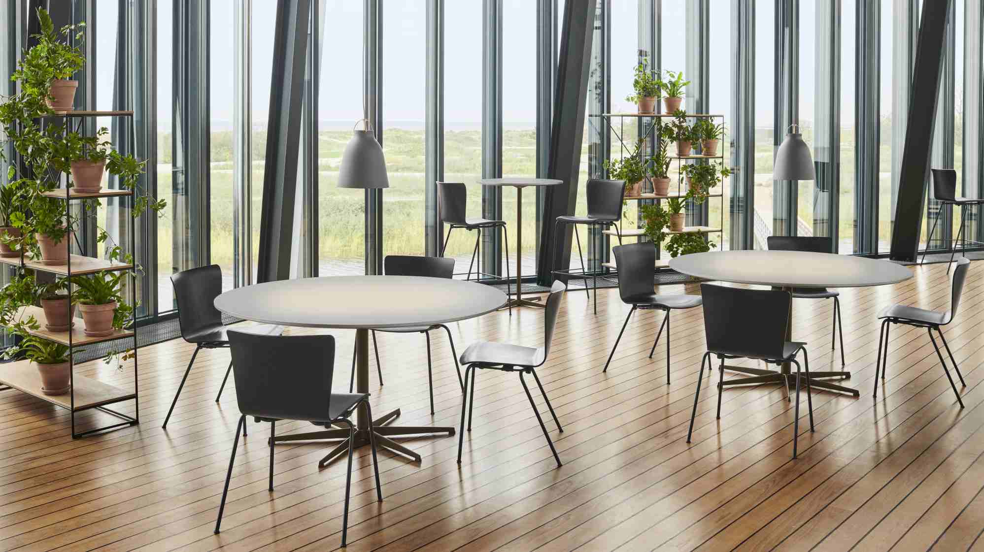 Coffee table series Round Fritz Hansen