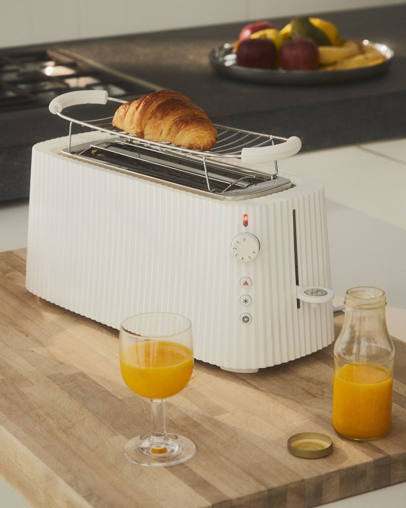 MDL15 Plissé Toaster XXL Alessi White