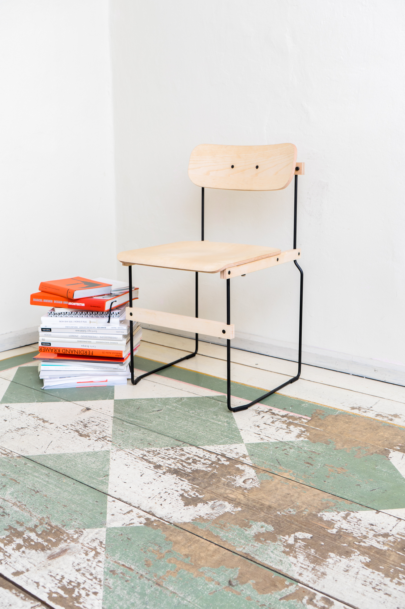 Bruto side chair Nils Holger Moormann