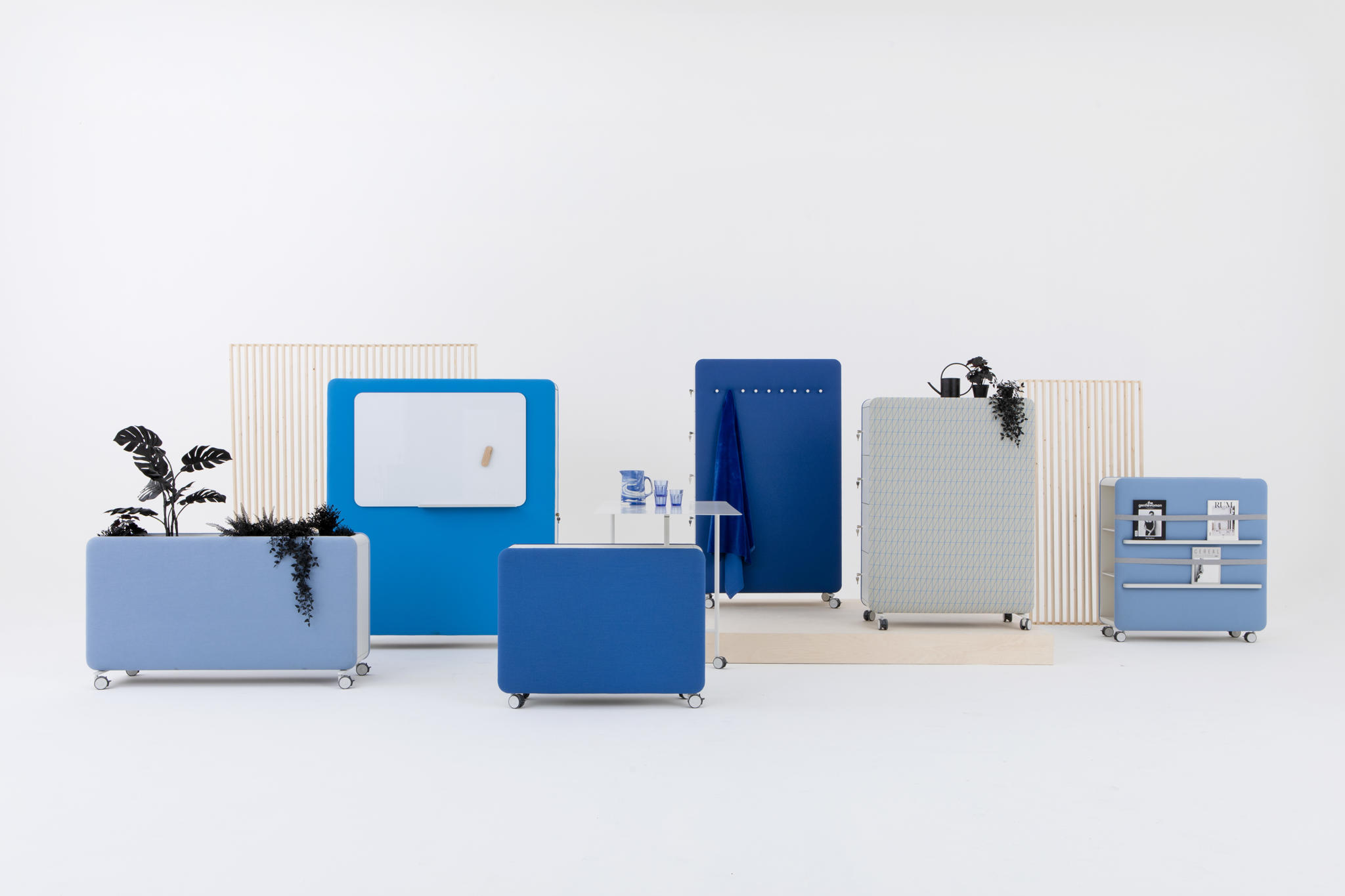 Pillow Space acoustic / room divider Cascando