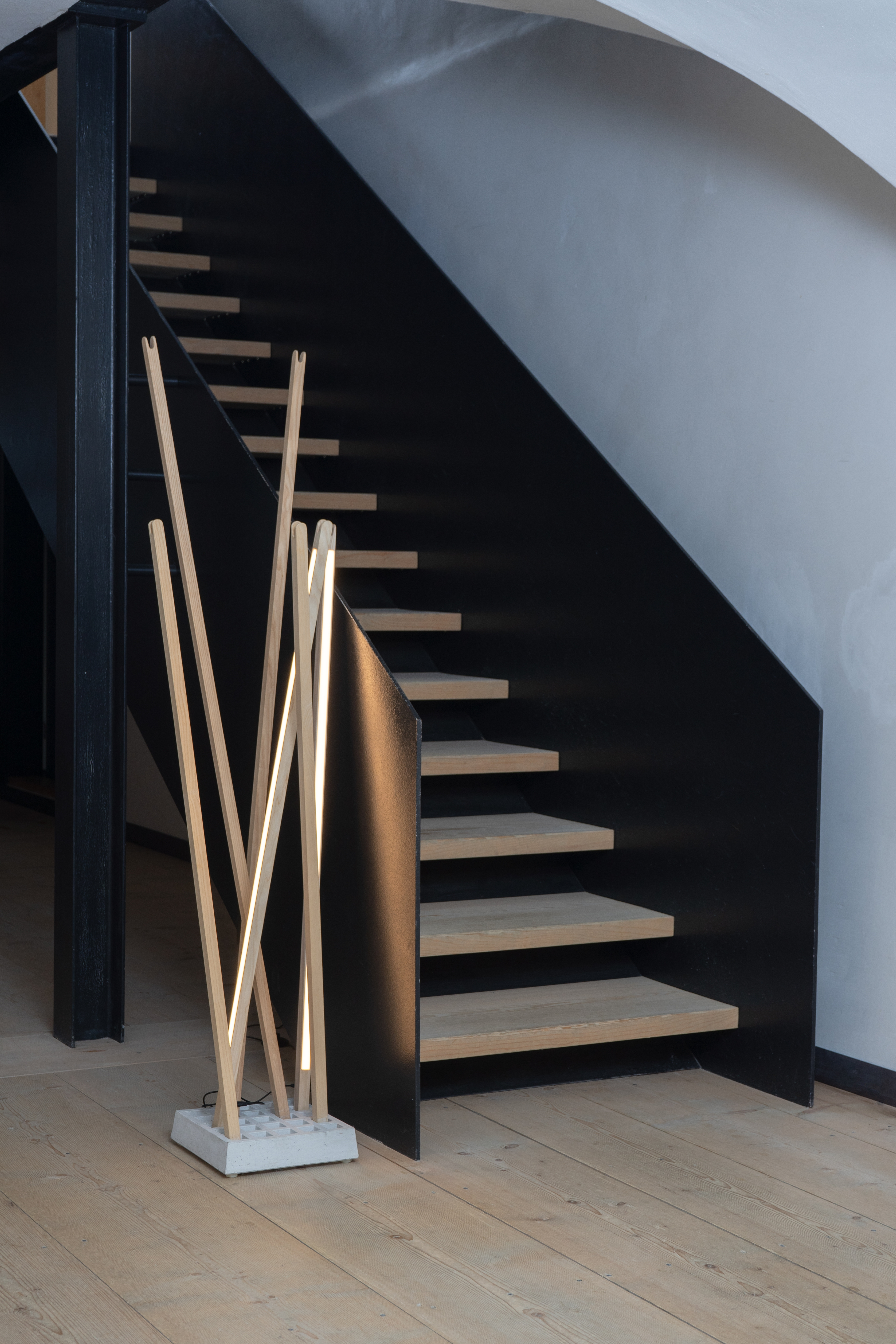 Pin Coat rack / Pin Light Nils Holger Moormann