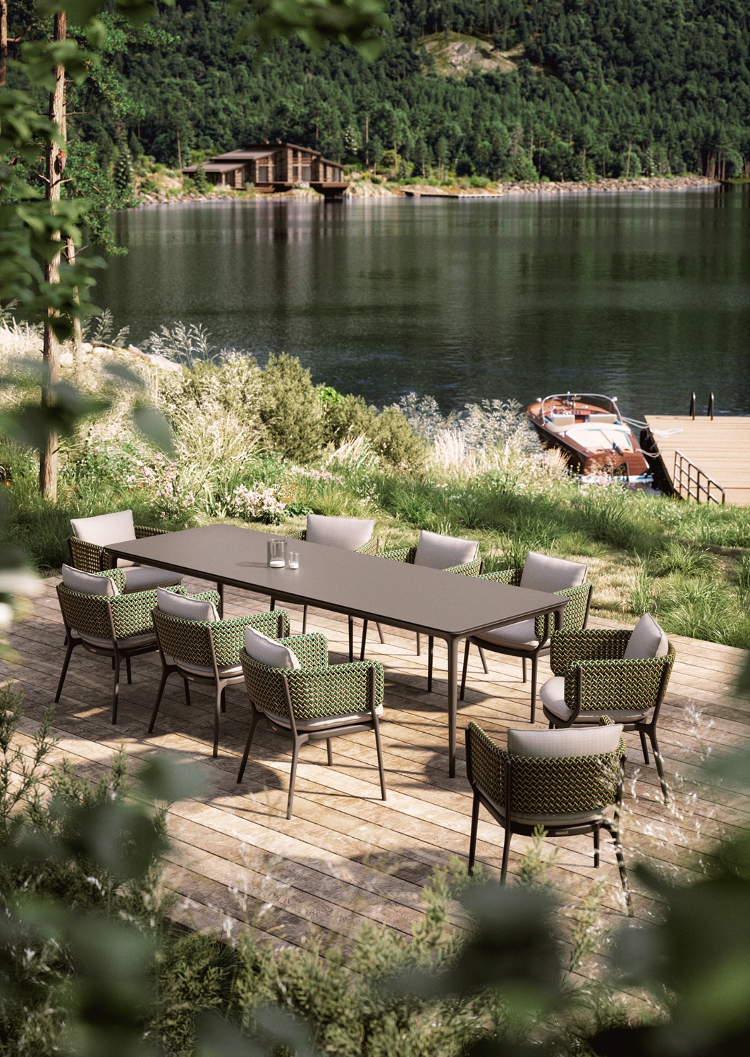 Bellmonde Armchair with Cushion Dedon