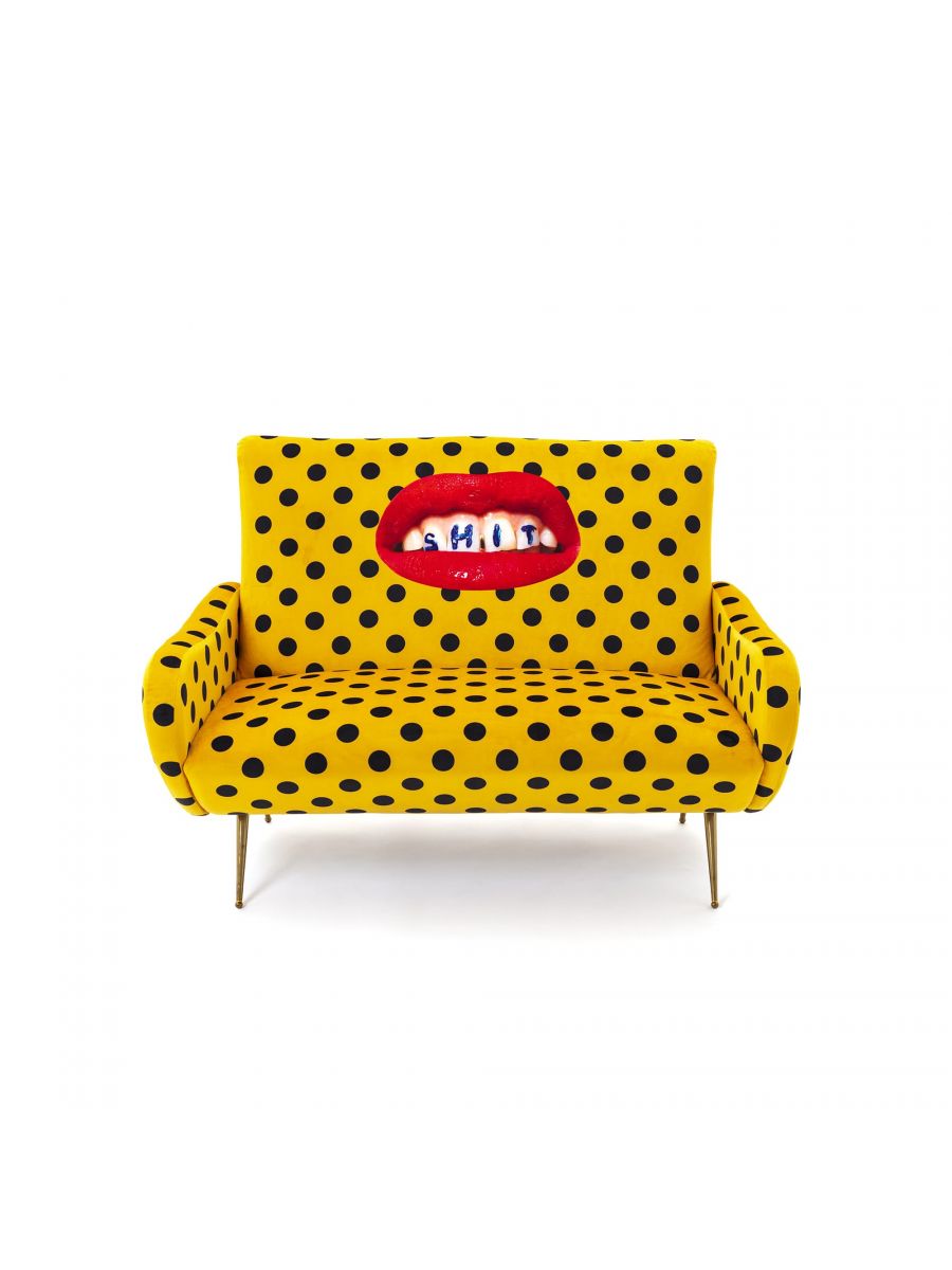 Toiletpaper 2-seater sofa Seletti