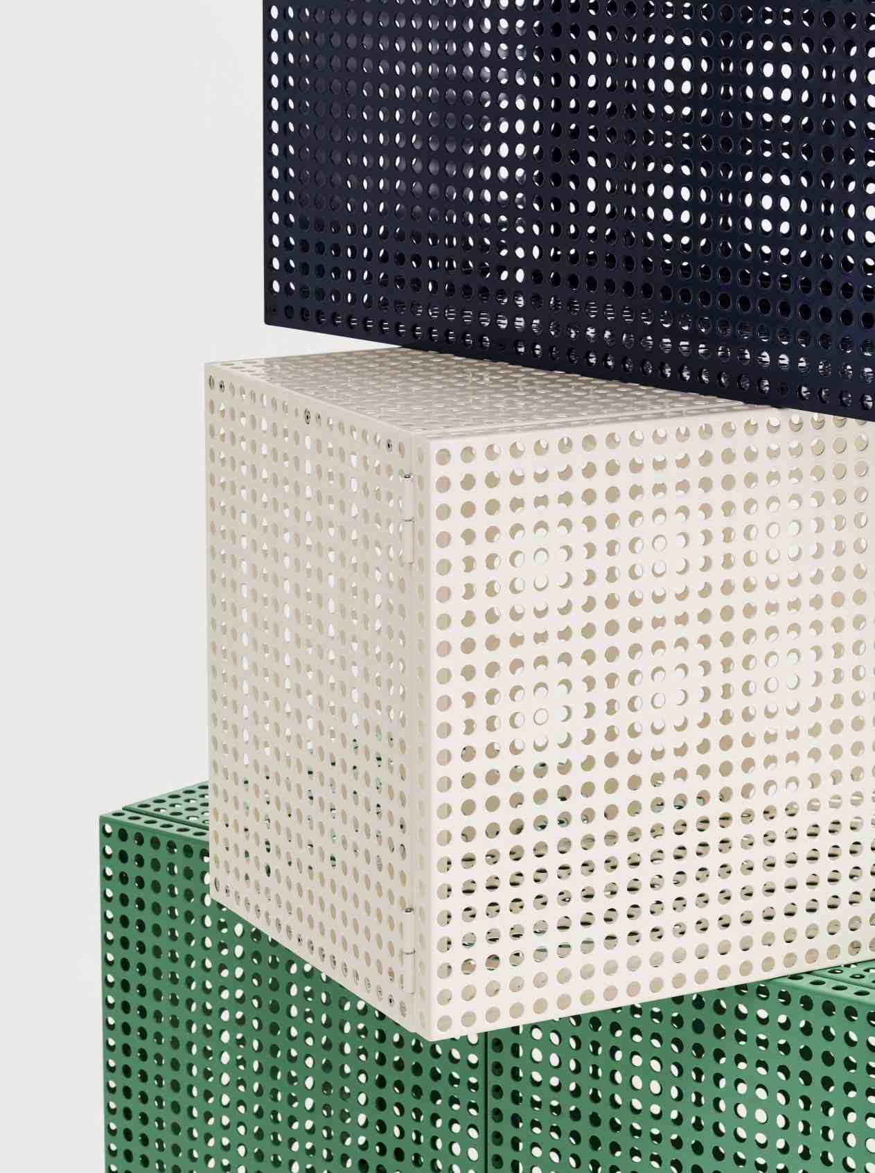 Perforated Cabinet Wall Small Wall Sideboard Hay