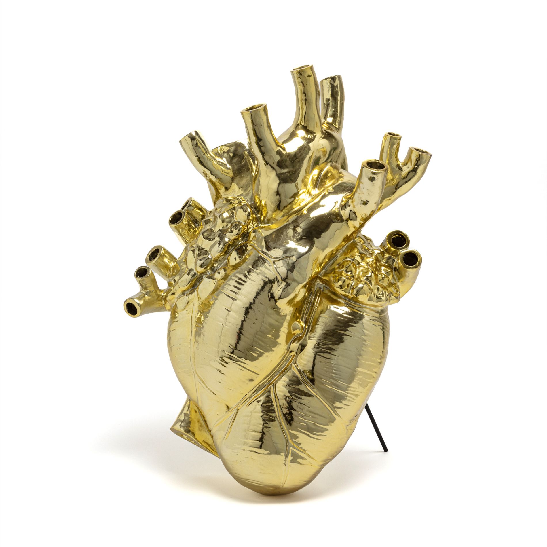 Love in Bloom Giant Gold Vase Seletti SINGLE PIECES