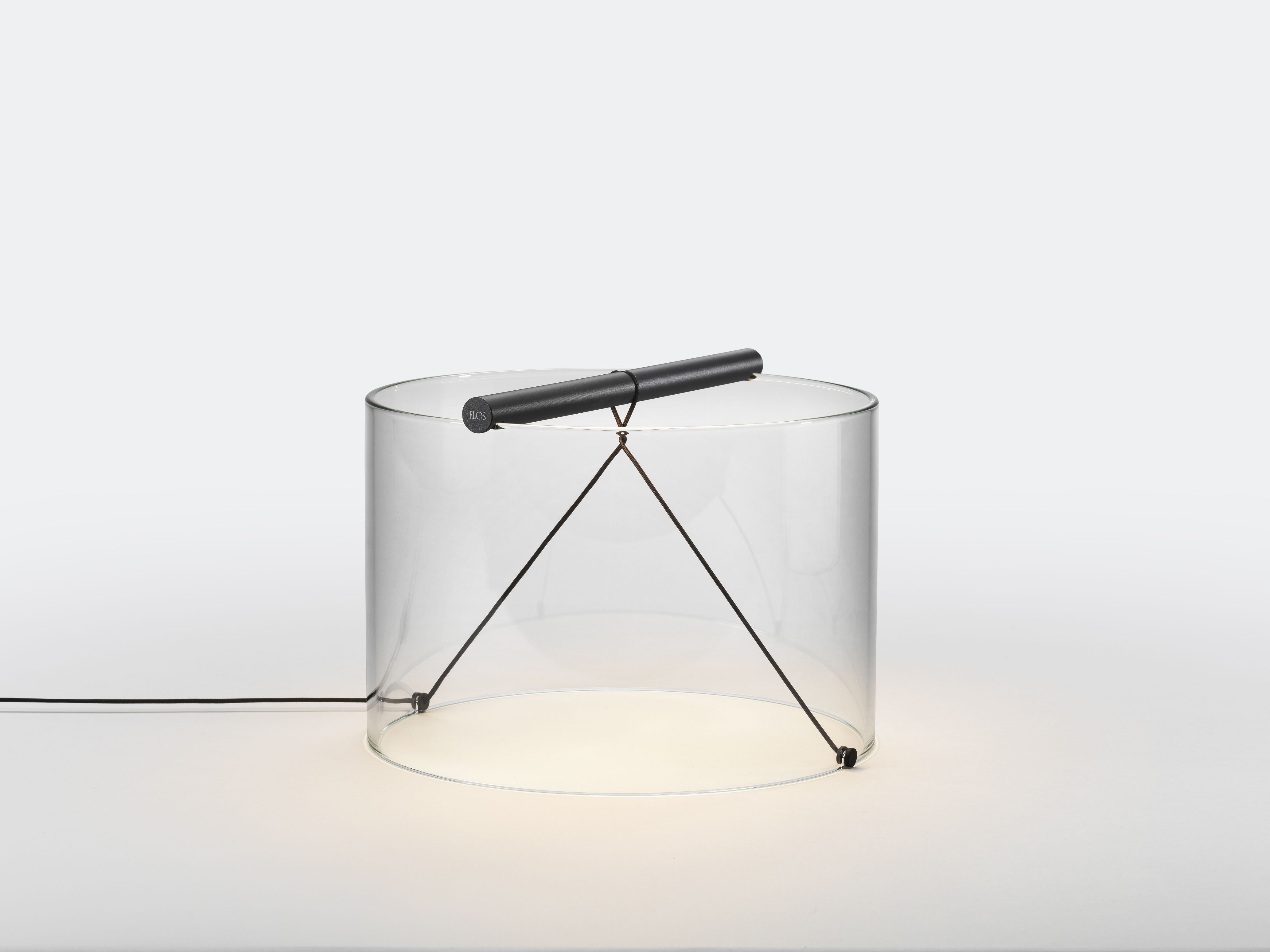 To-Tie T3 LED Table Lamp Flos Black anodised