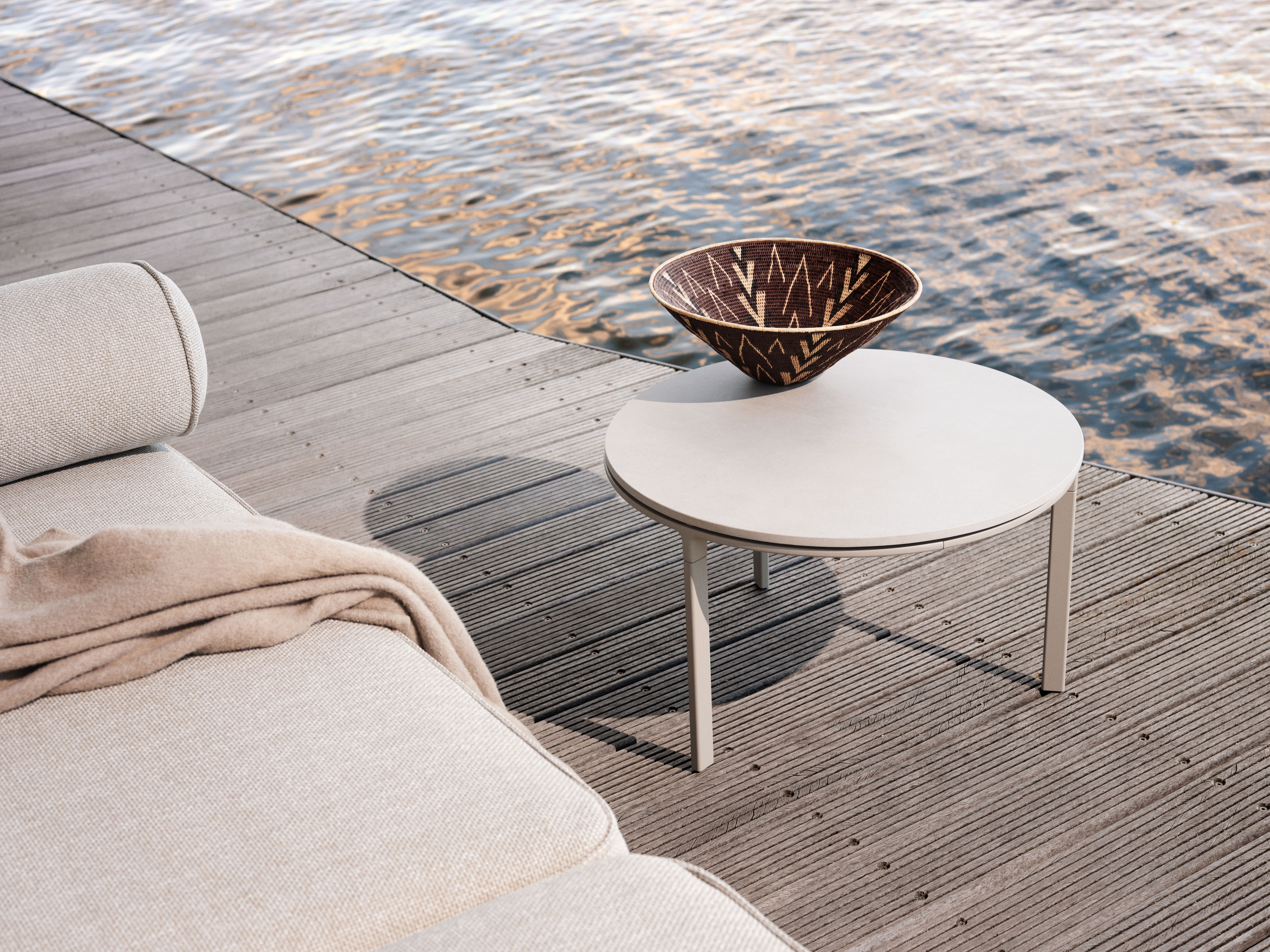 Open-Air Outdoor Sofa open end left Vipp