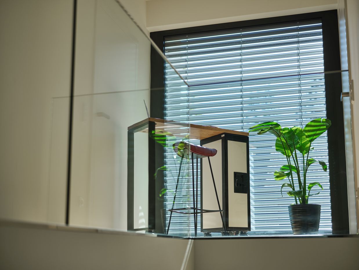 Hightable Tisch Janua silver Bordbar
