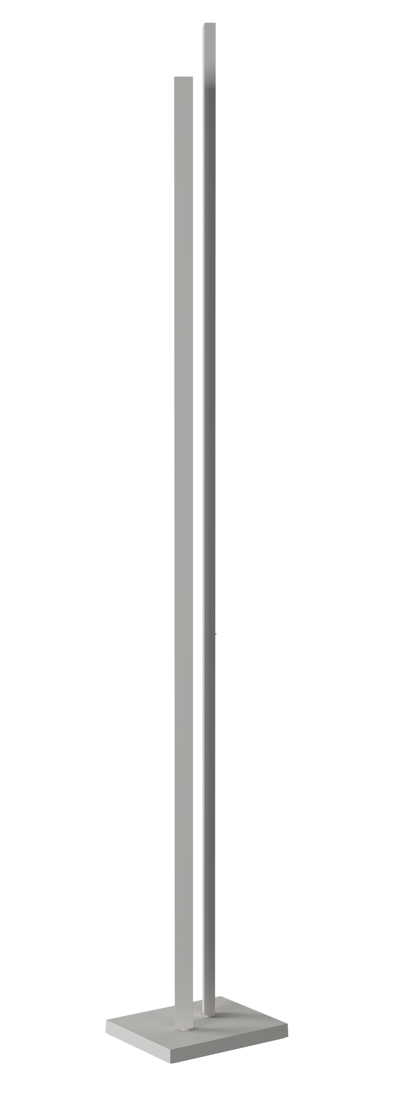 Moderne Parallel Stehleuchte in Grau mit minimalistischem Design für stilvolle Raumbeleuchtung.
