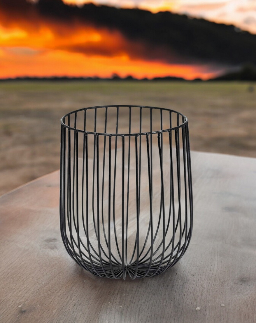 Catu Basket Black Serax ⌀20 x H 25 cm SINGLE PIECES