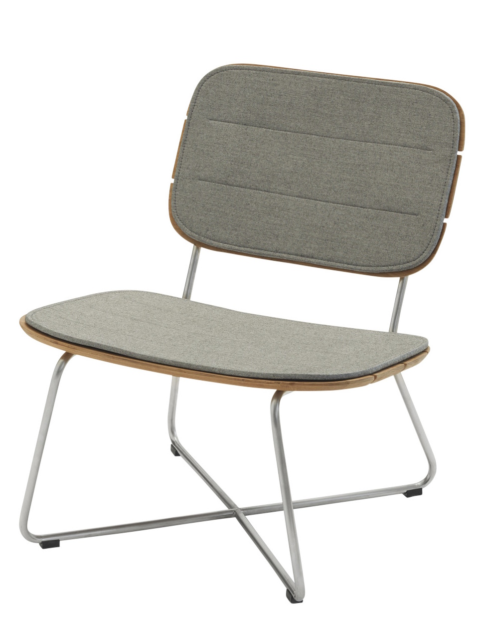 Lilium Lounge Chair Chair Cushion Outdoor Skagerak by Fritz Hansen Ash