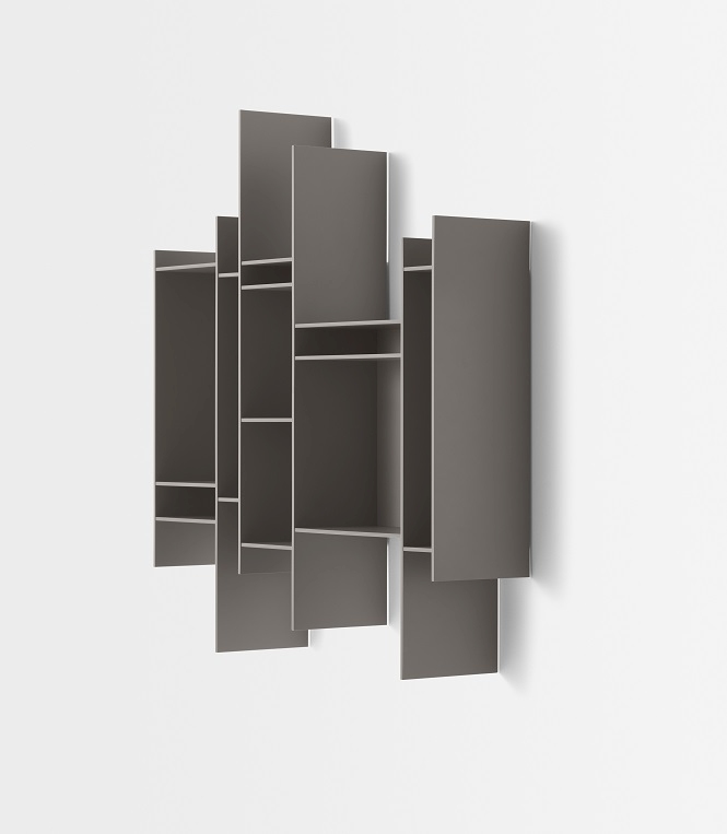 Randomito shelf system coloured MDF Italia