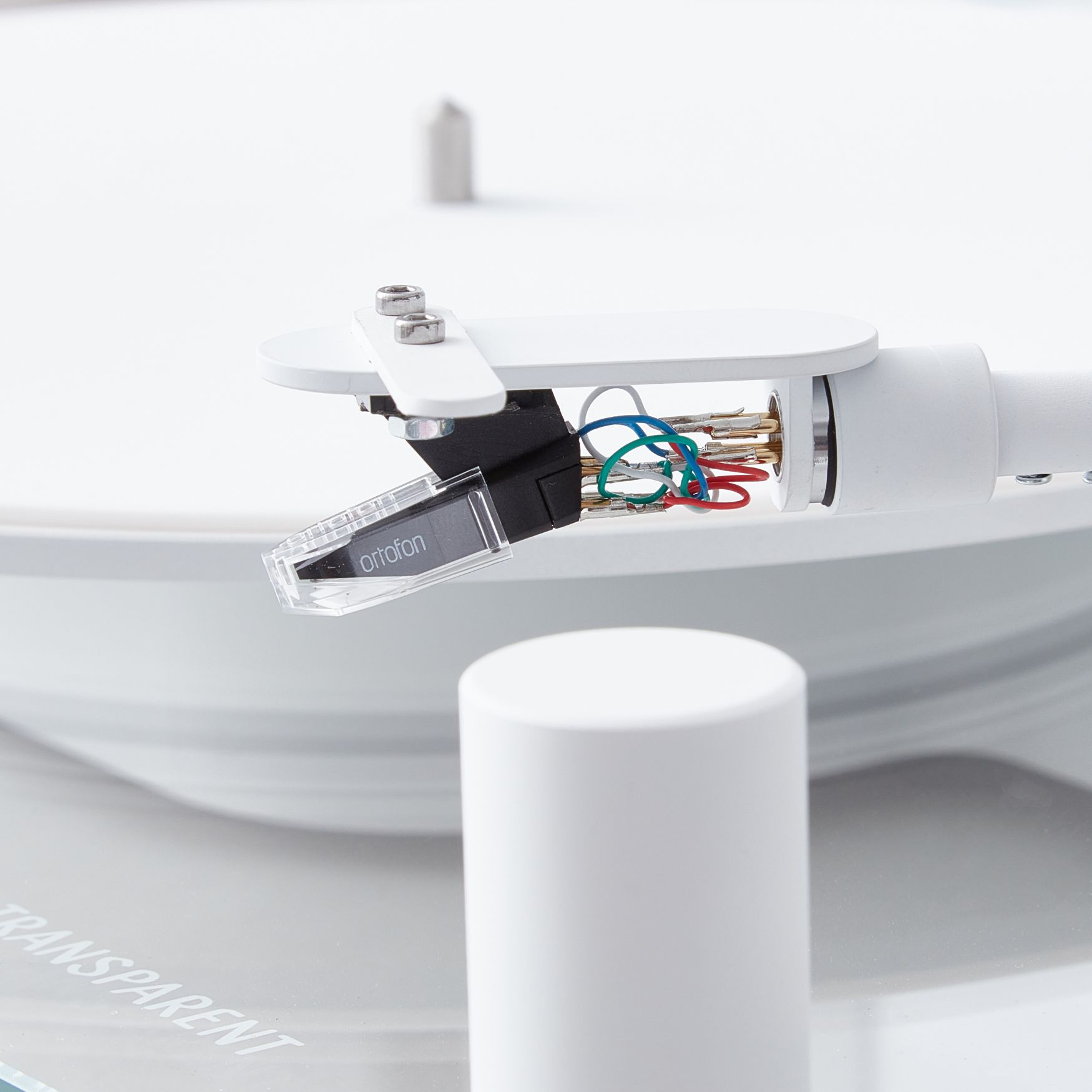 Transparent turntable Transparent