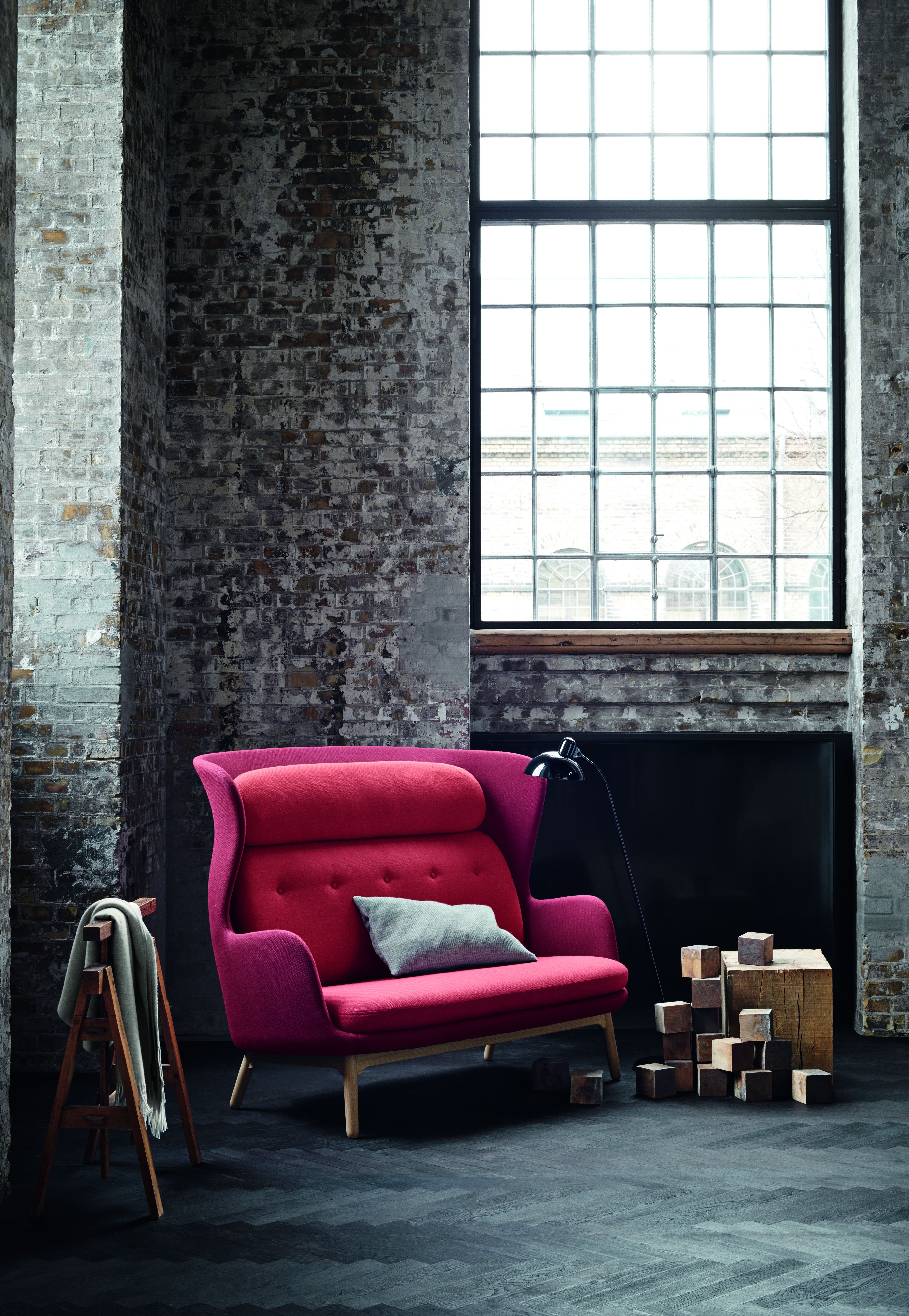Ro Armchair Wood Fritz Hansen