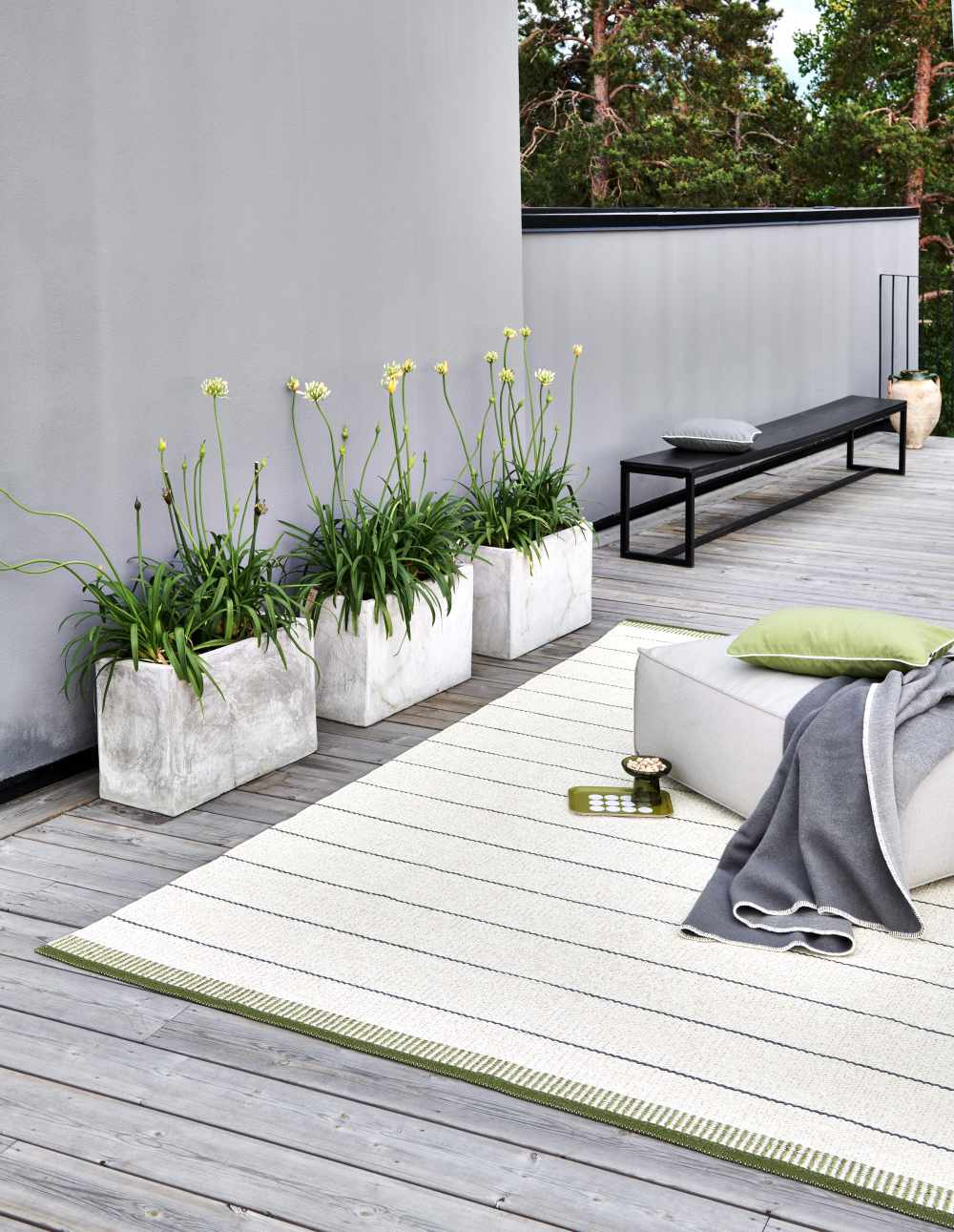 Belle Plastic Rug 230x320 cm Pappelina Ochre