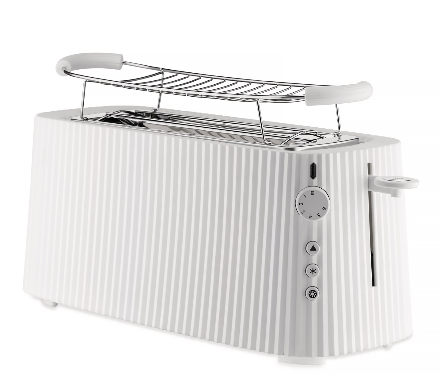 MDL15 Plissé Toaster XXL Alessi White