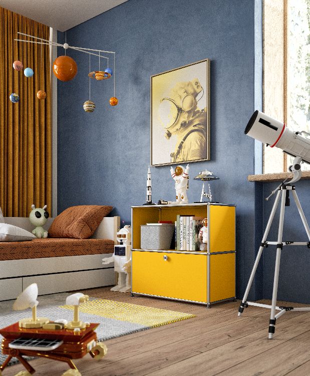 USM Haller Sideboard 1 Open / 1 Flap