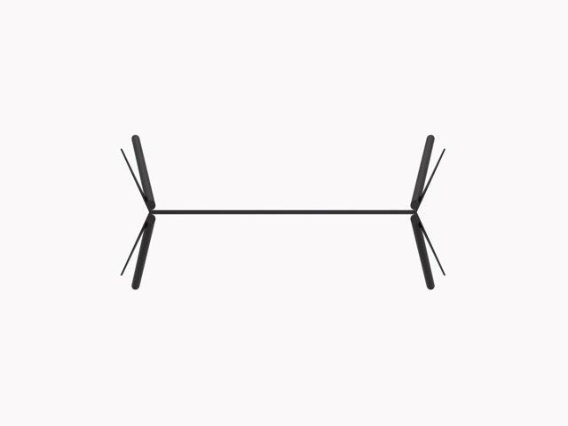 Masa Table Frame Steel New Tendency