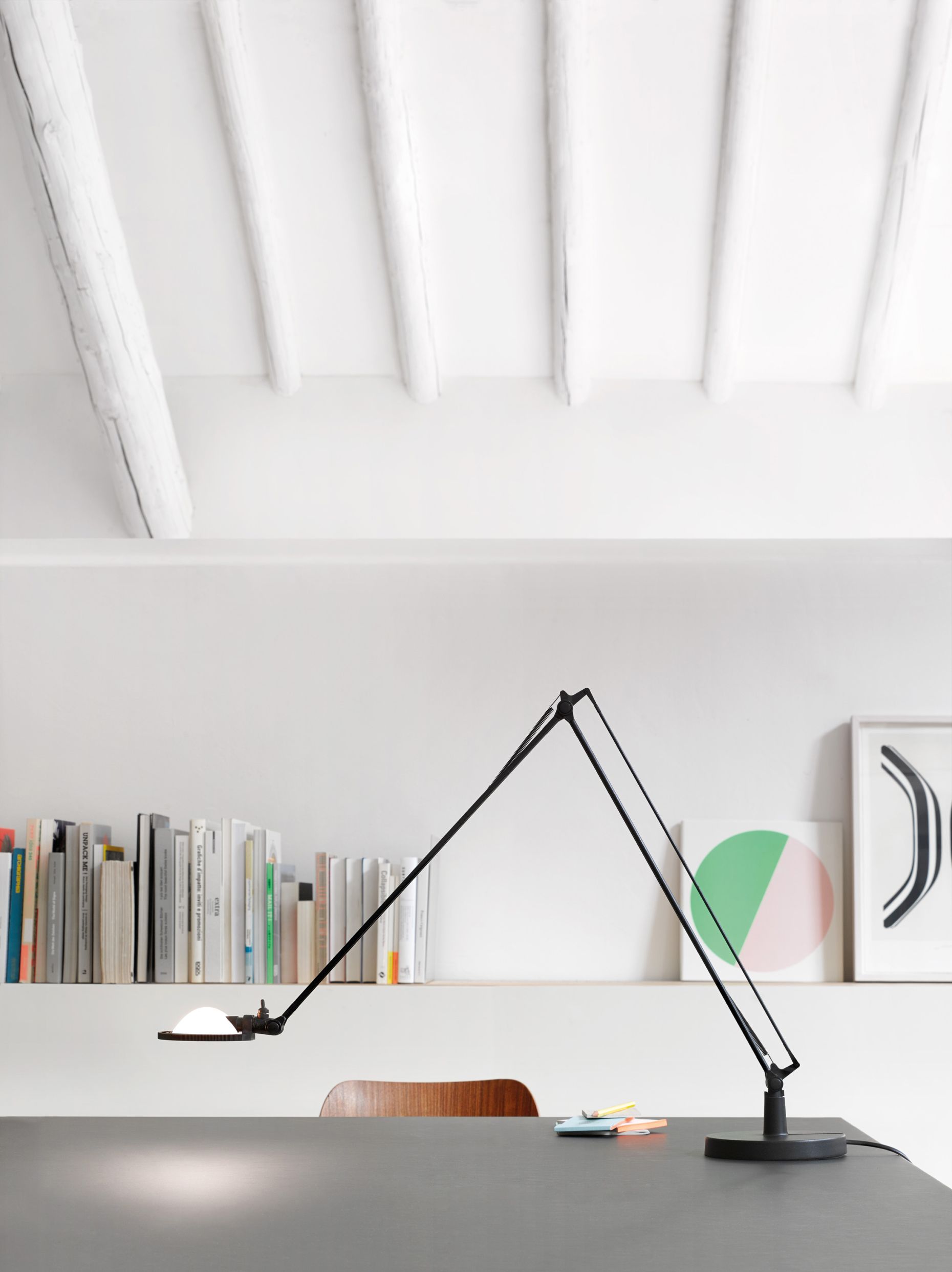 D12 Berenice Table Lamp small black Luceplan