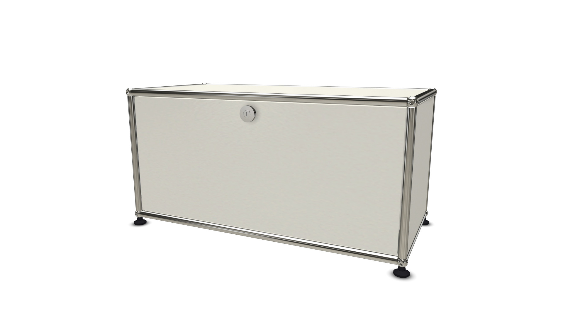 USM Haller Lowboard mit einer Klappe grün
