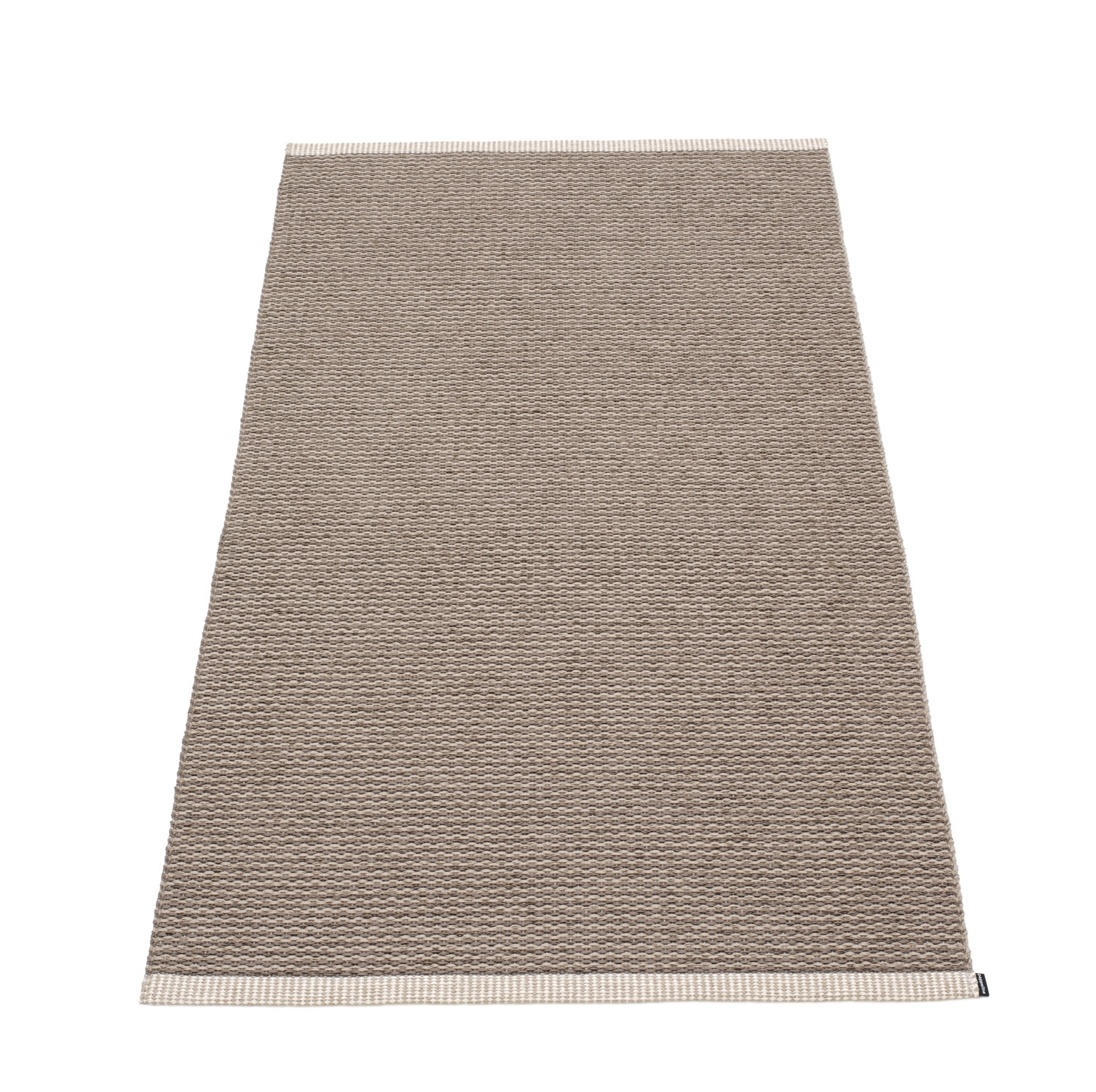 Mono Plastic Carpet 85x160 Pappelina Mud