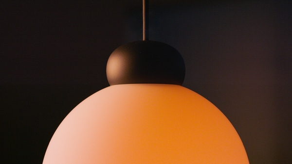 Sun pendant light Grau