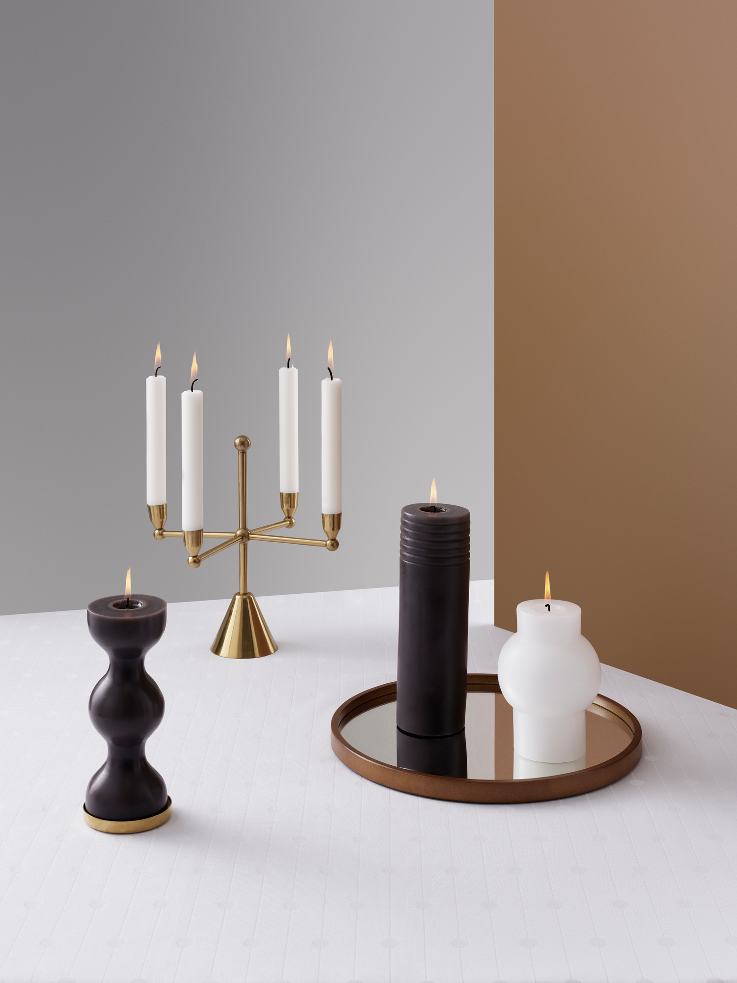 Pirouette Candle Holder 4 Tivoli by Normann Copenhagen SINGLE PIECES