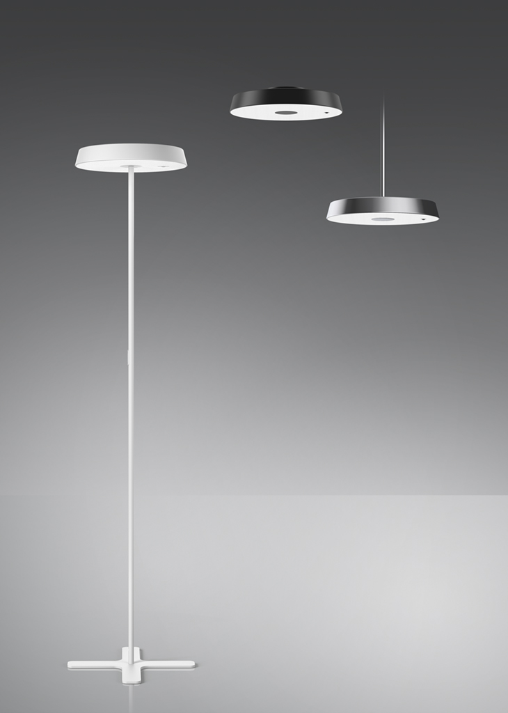 Koi-S Pendant lamp black 3000K Belux