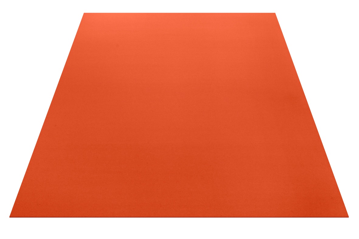 Rectangular carpet Hey Sign