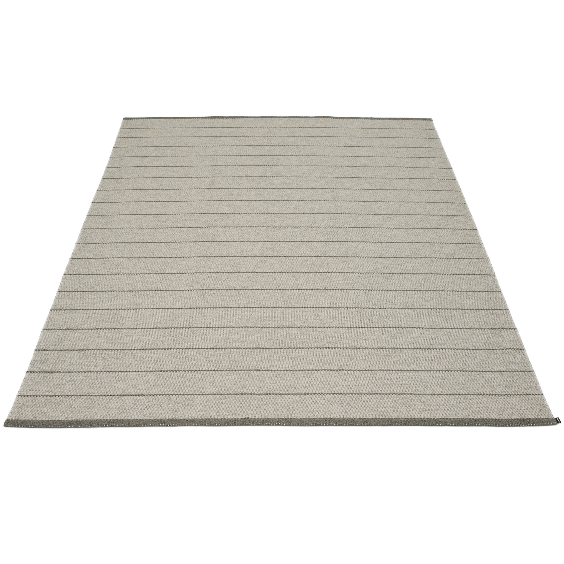 Carl Plastic Carpet 180x260 cm Pappelina Warm Grey/ Fossil Grey