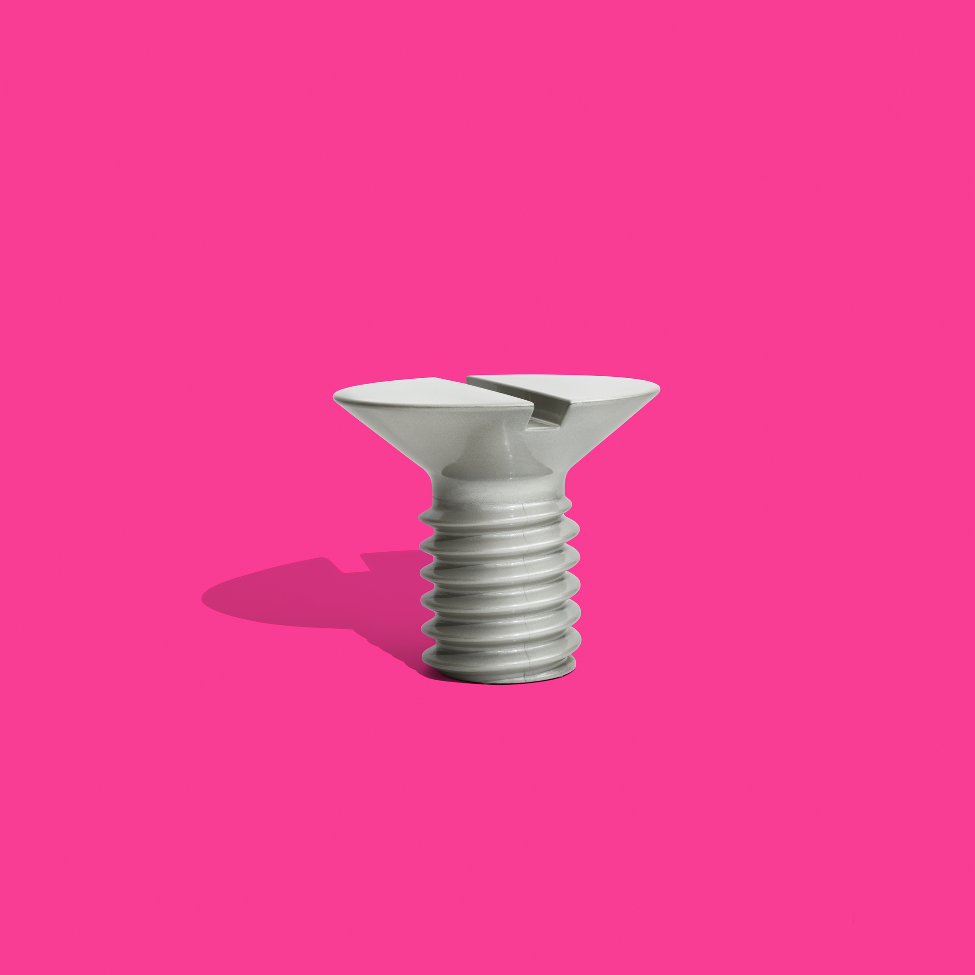 Screw tabel small white Eero Aarnio Originals