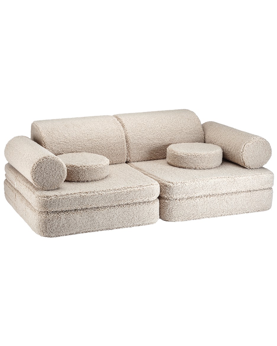 Play sofa teddy fabric Wigiwama
