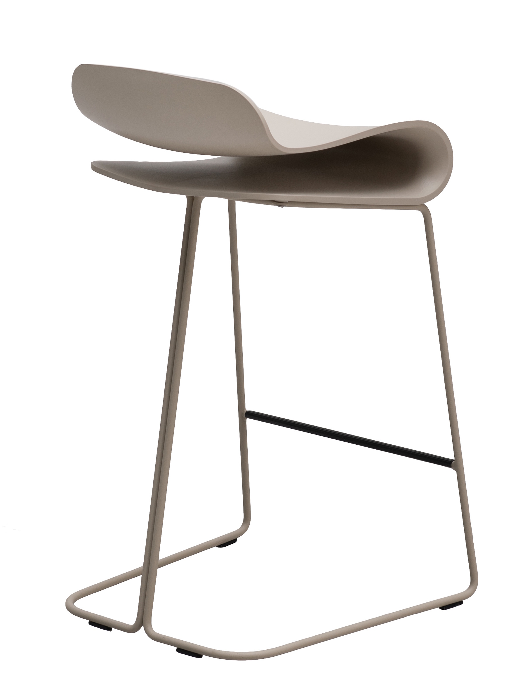 BCN bar stool with sled base Kristalia