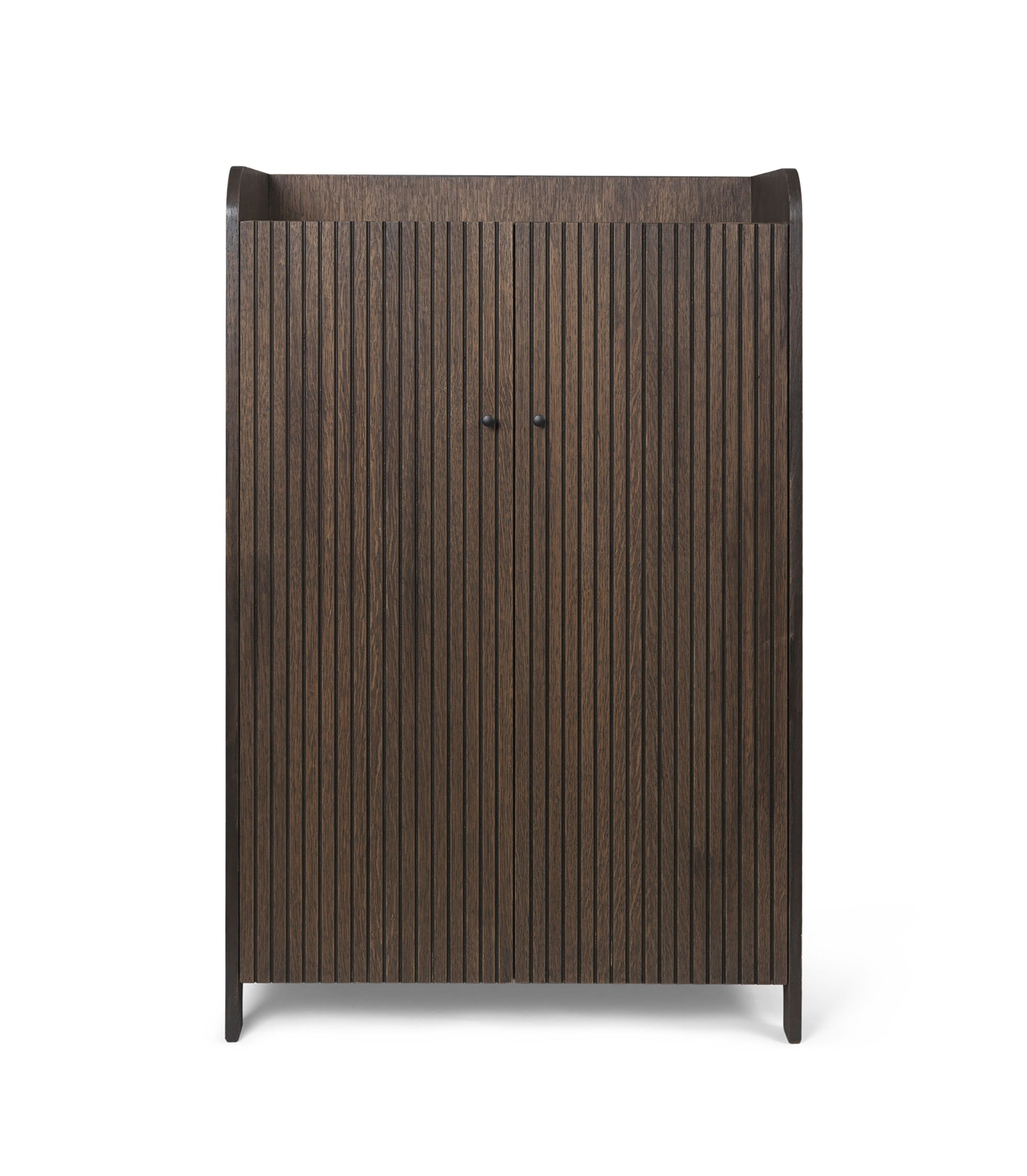Sill Cupboard Low Dark Stained Oak Ferm Living