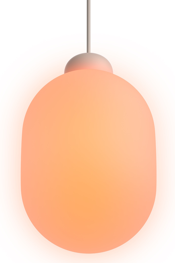 Sun pendant light Grau
