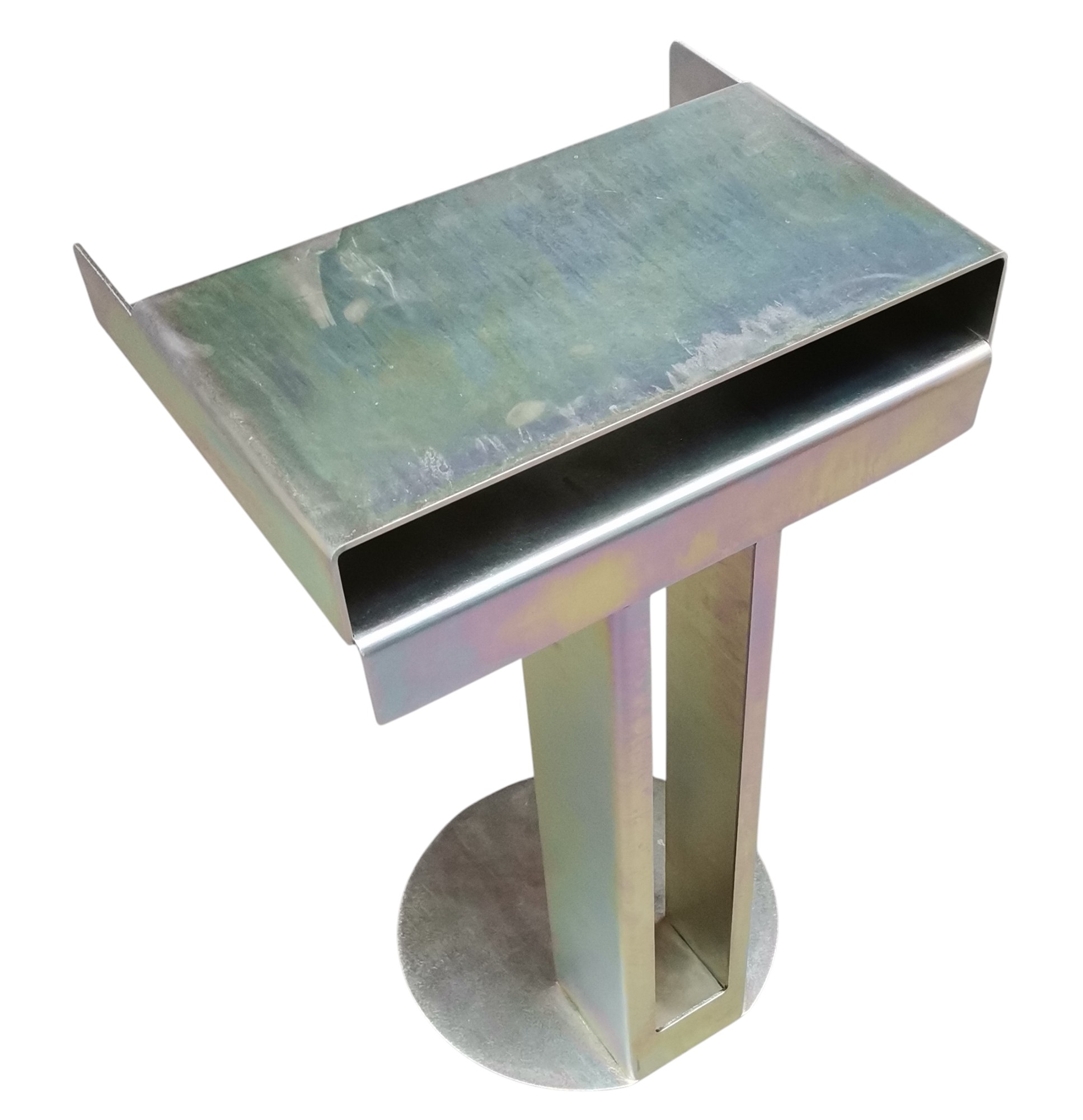 Meta Side Table CHROME YELLOW Side table New Tendency IMPERFECT ITEMS