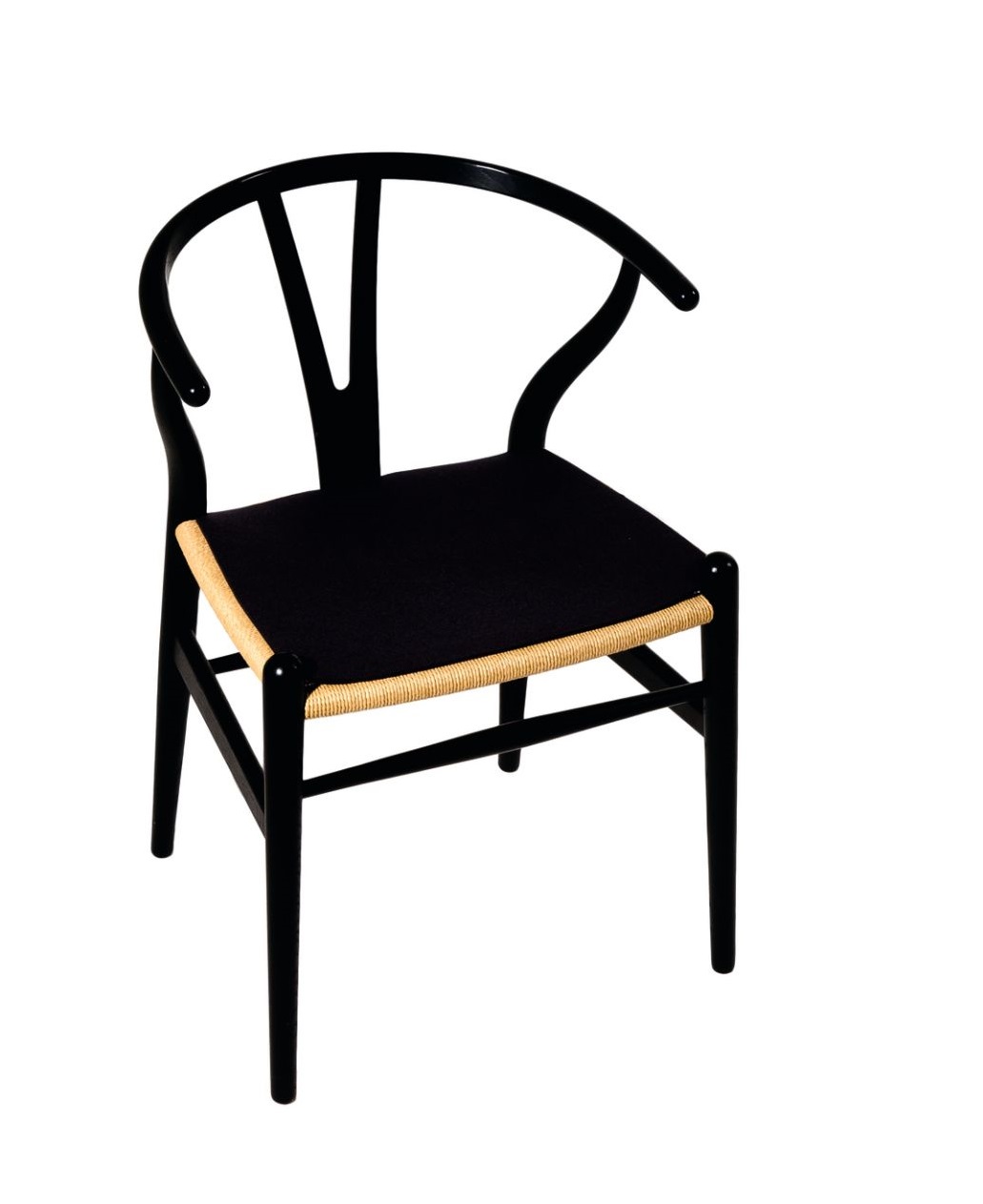 Seat Pad - Felt Pad Wishbone Chair Parkhaus Berlin Wool Graphite Melange