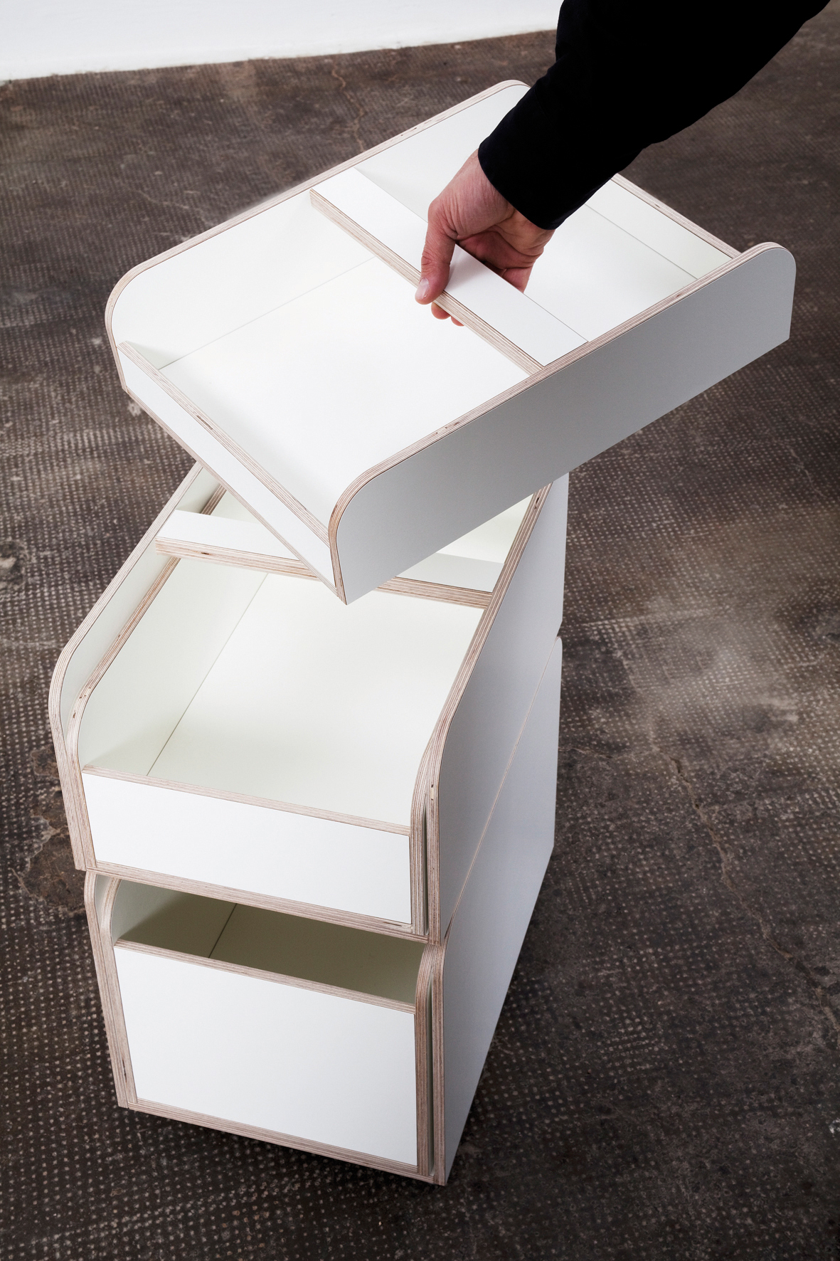 Growing Table container for children table Pure Position