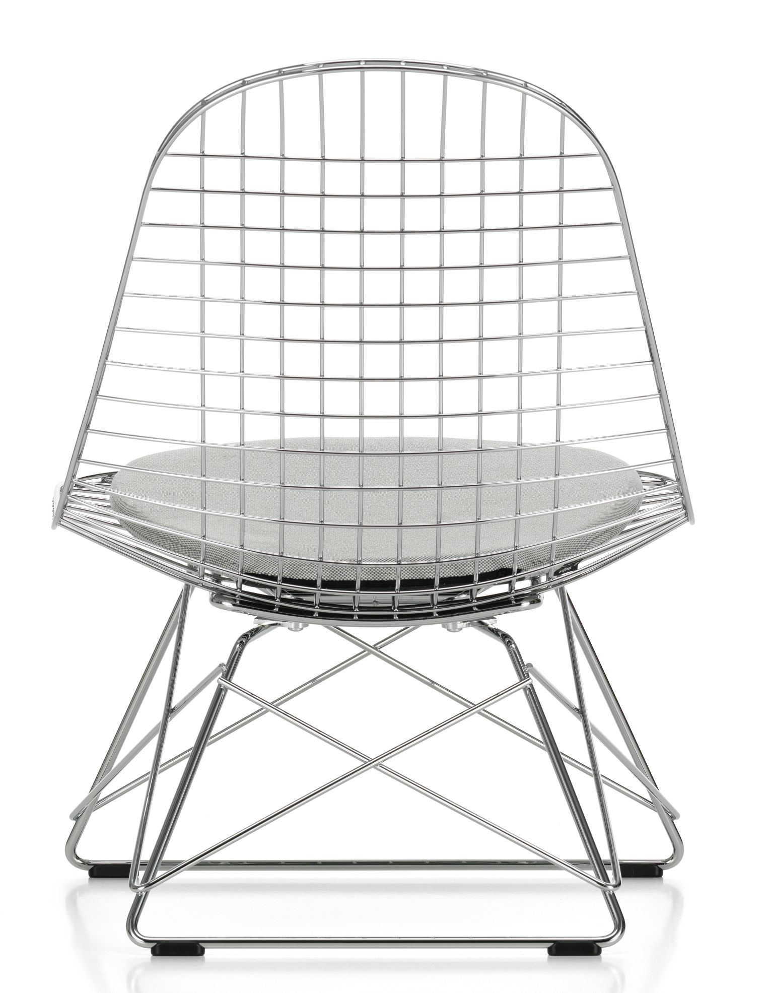 LKR-5 Wire Chair Chair with Seat Cushion Vitra