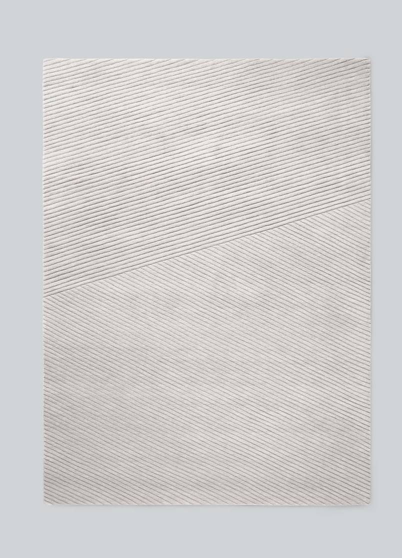 Row Medium Carpet Light Grey Northern