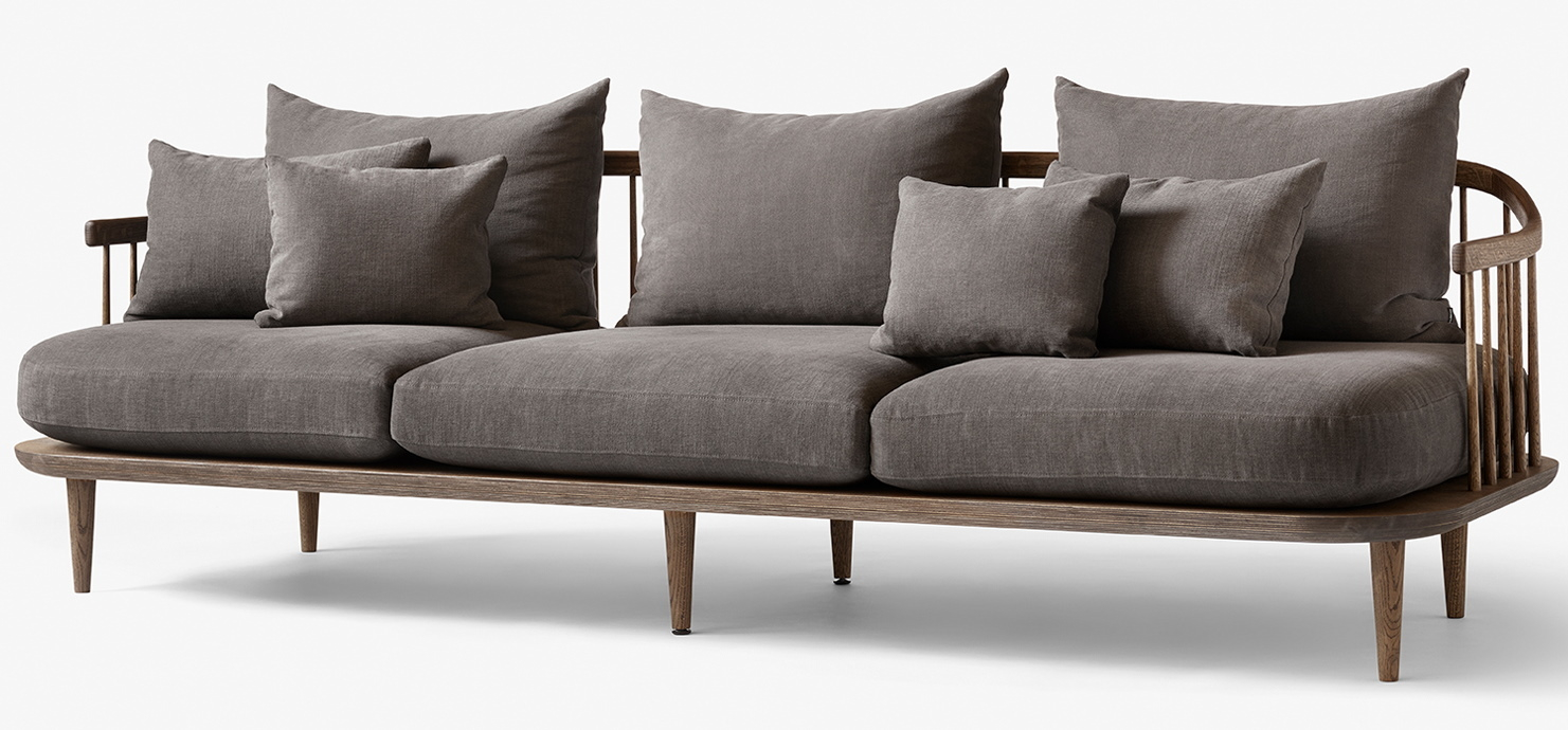 Fly Lounge 3-Seater Sofa SC12 AndTradition