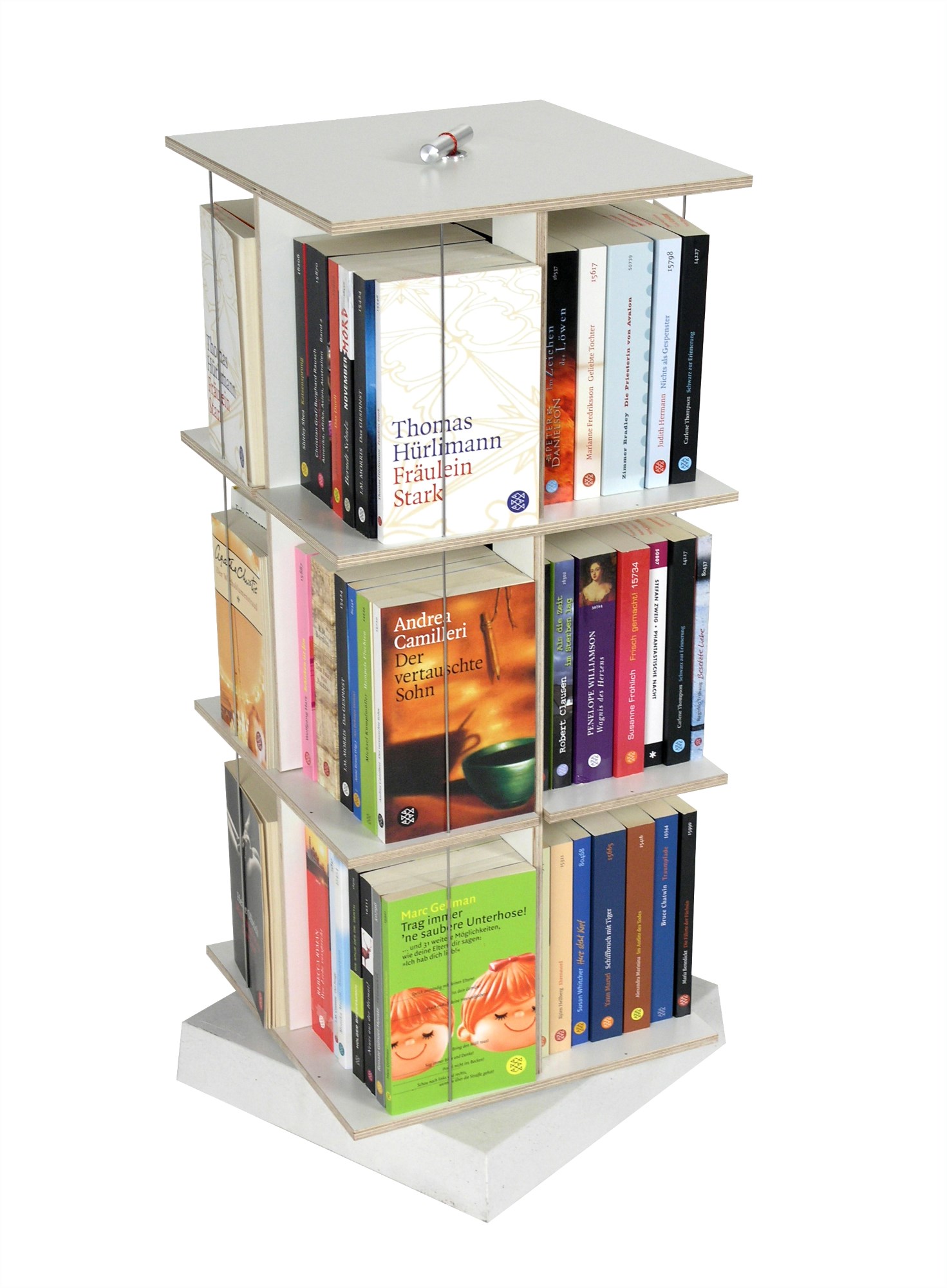 Buchstabler bookshelf, dvd-shelf Nils Holger Moormann