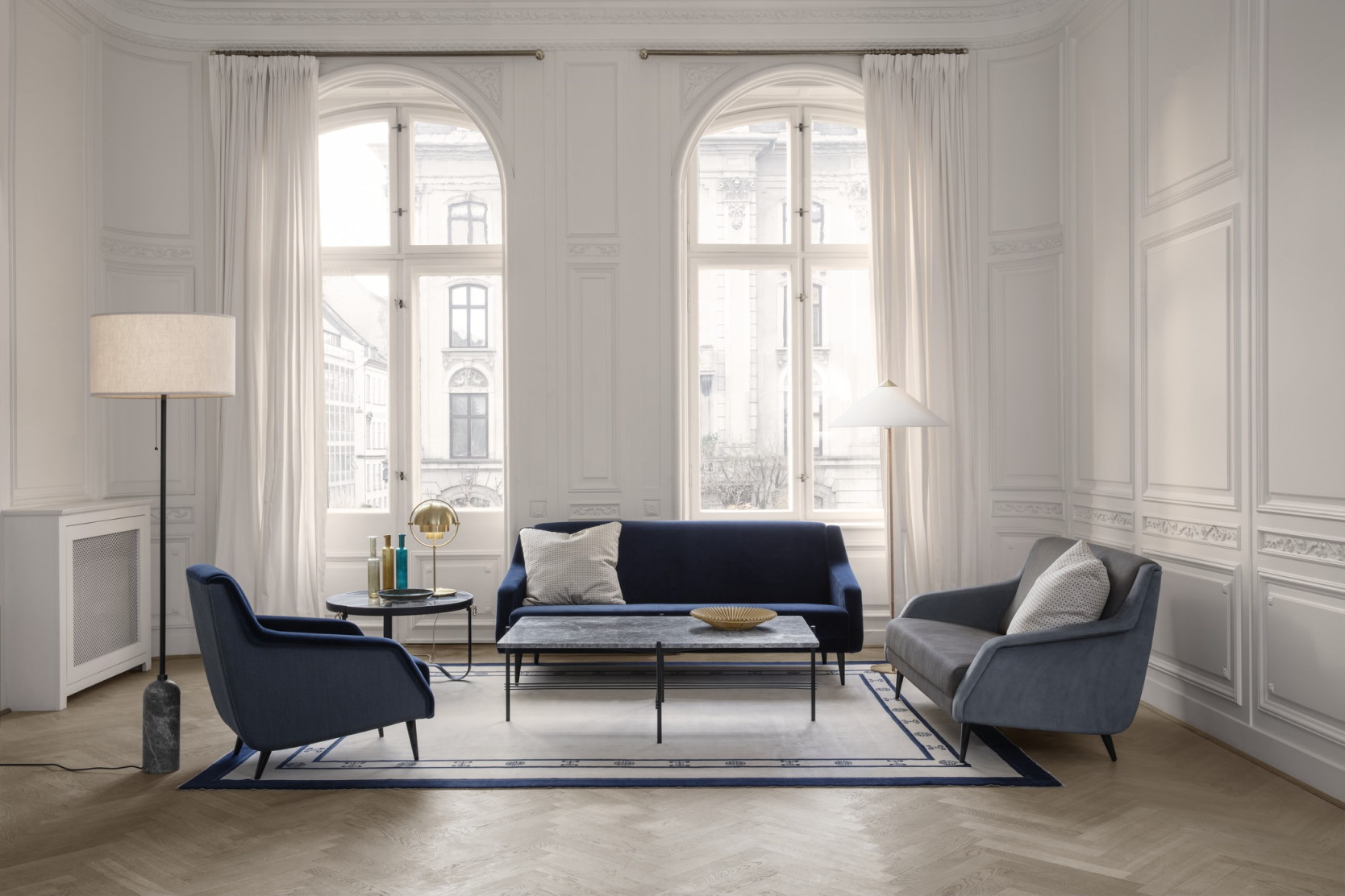 Adnet Coffee Table Coffee Table Gubi