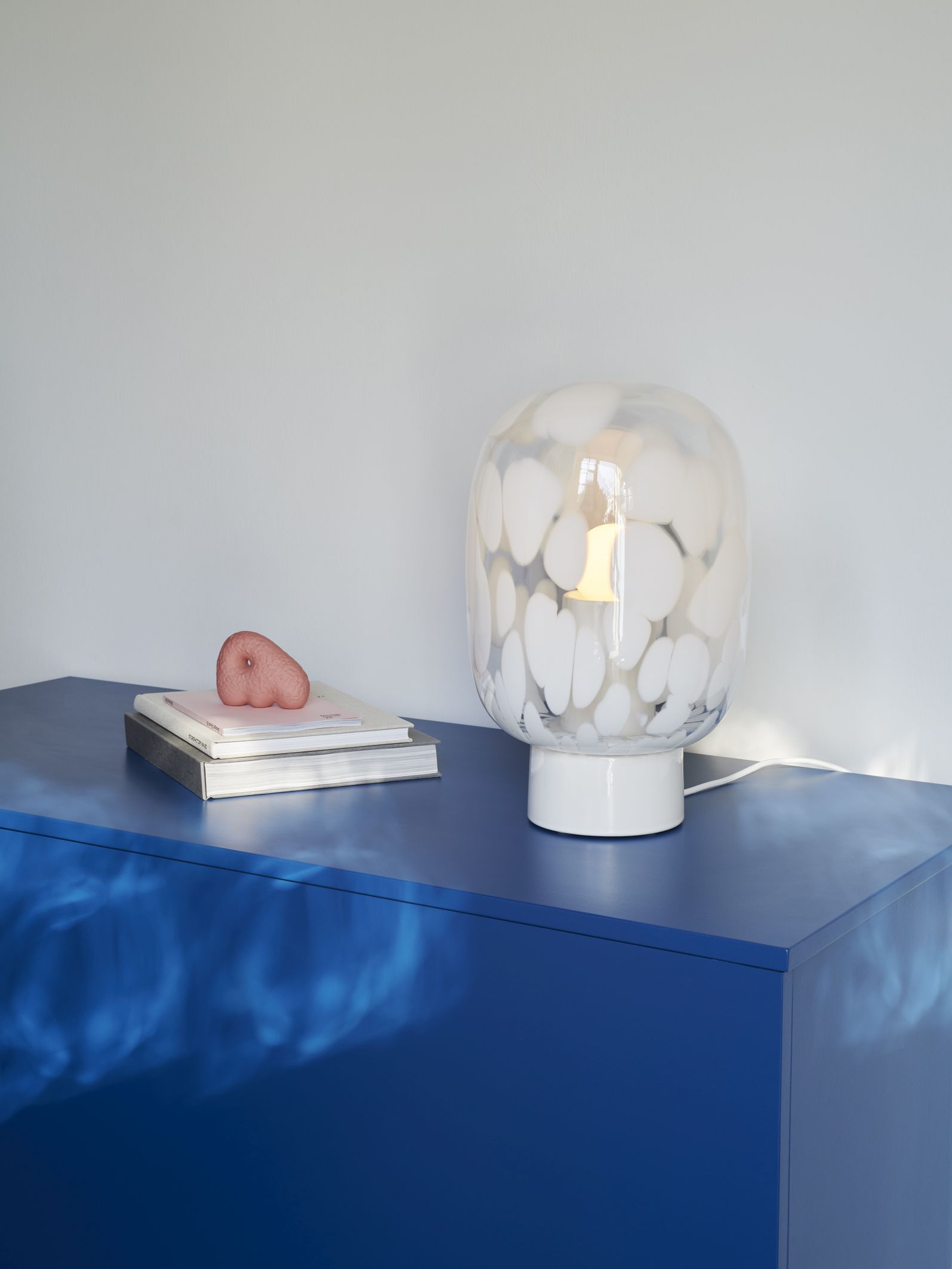 Flakes Table lamp Favius Crystal - White