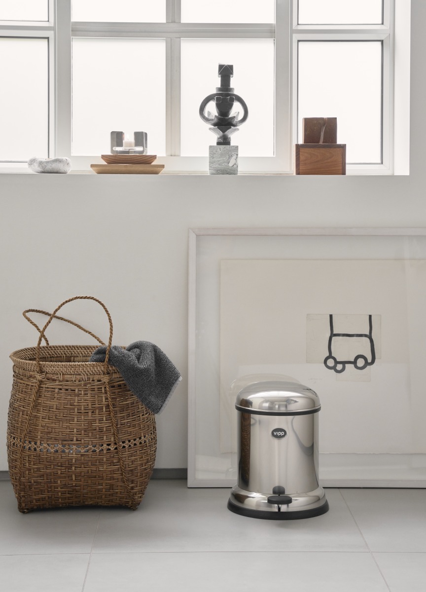 Bin pedal bin 4L stainless steel Vipp