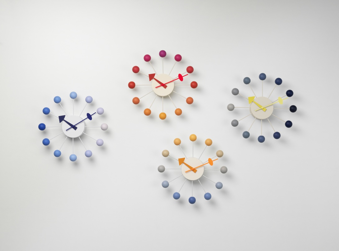 Ball Clock Wall Clock Dusk Vitra LIMITED EDITION   
