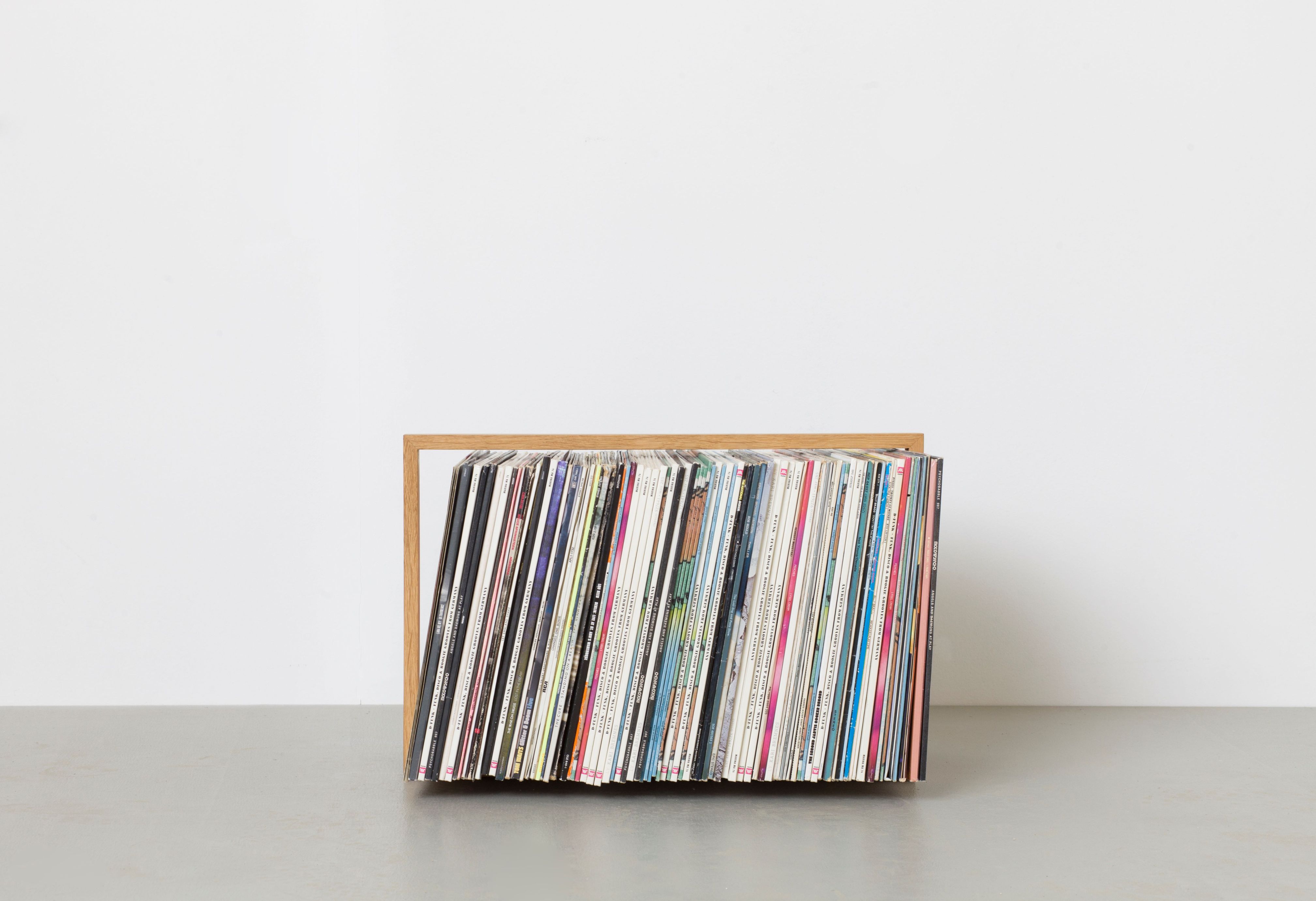 Vinyl b-side2 record rack oak das kleine b Vinyl b-side2 record rack oak das kleine b