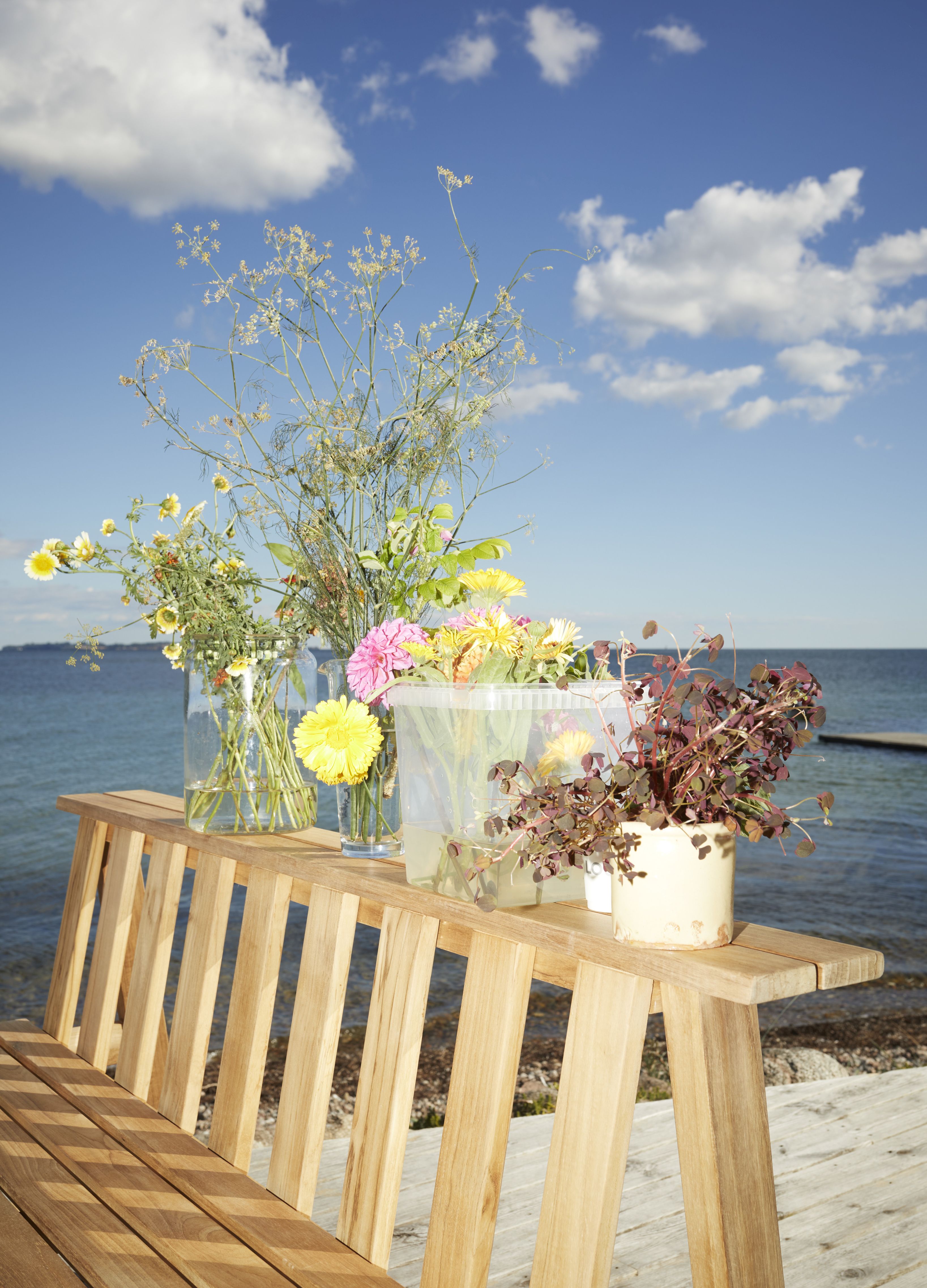 Cadence Bench Teak Outdoor Skagerak by Fritz Hansen