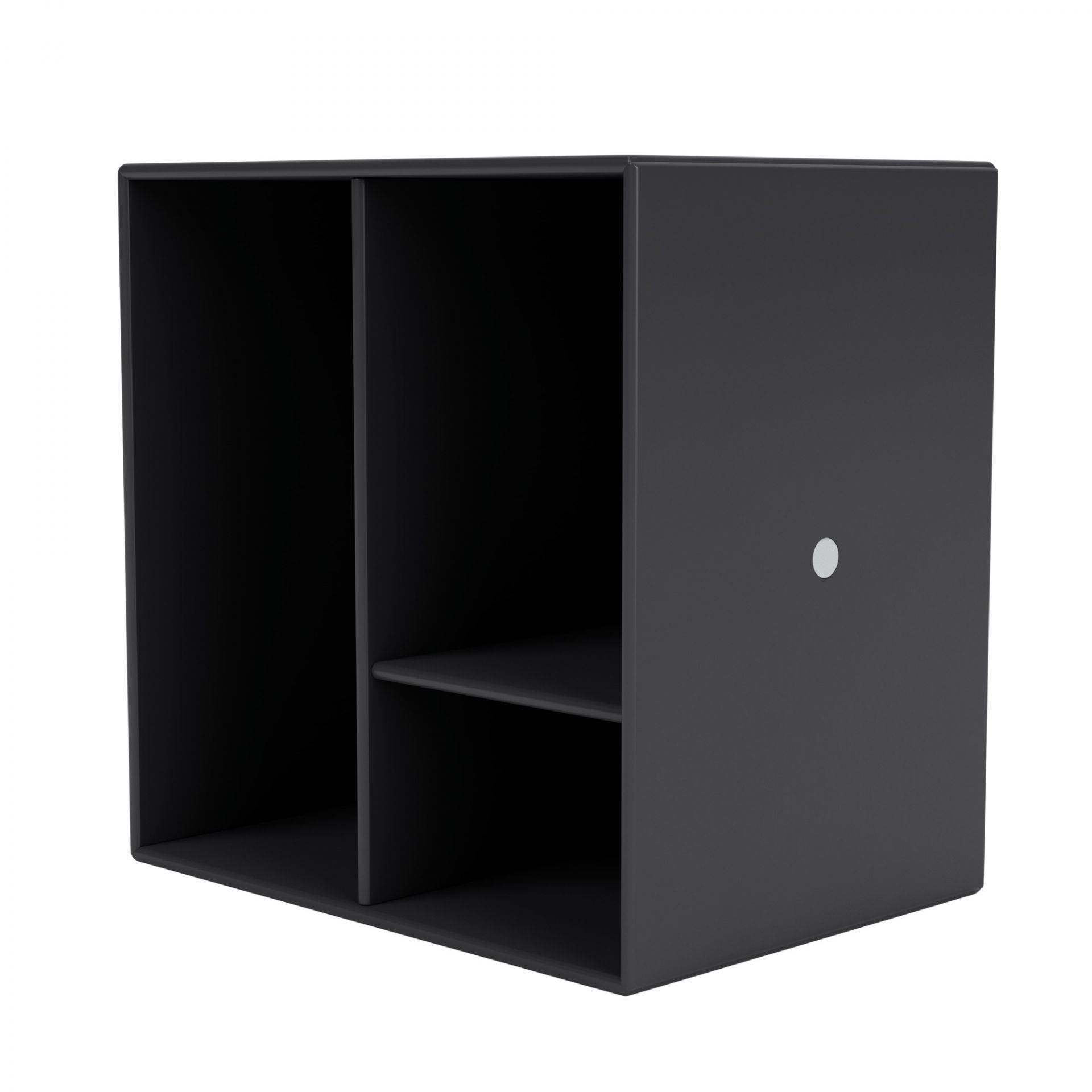 Mini module with shelves, anthracite, Montana SINGLE PIECES