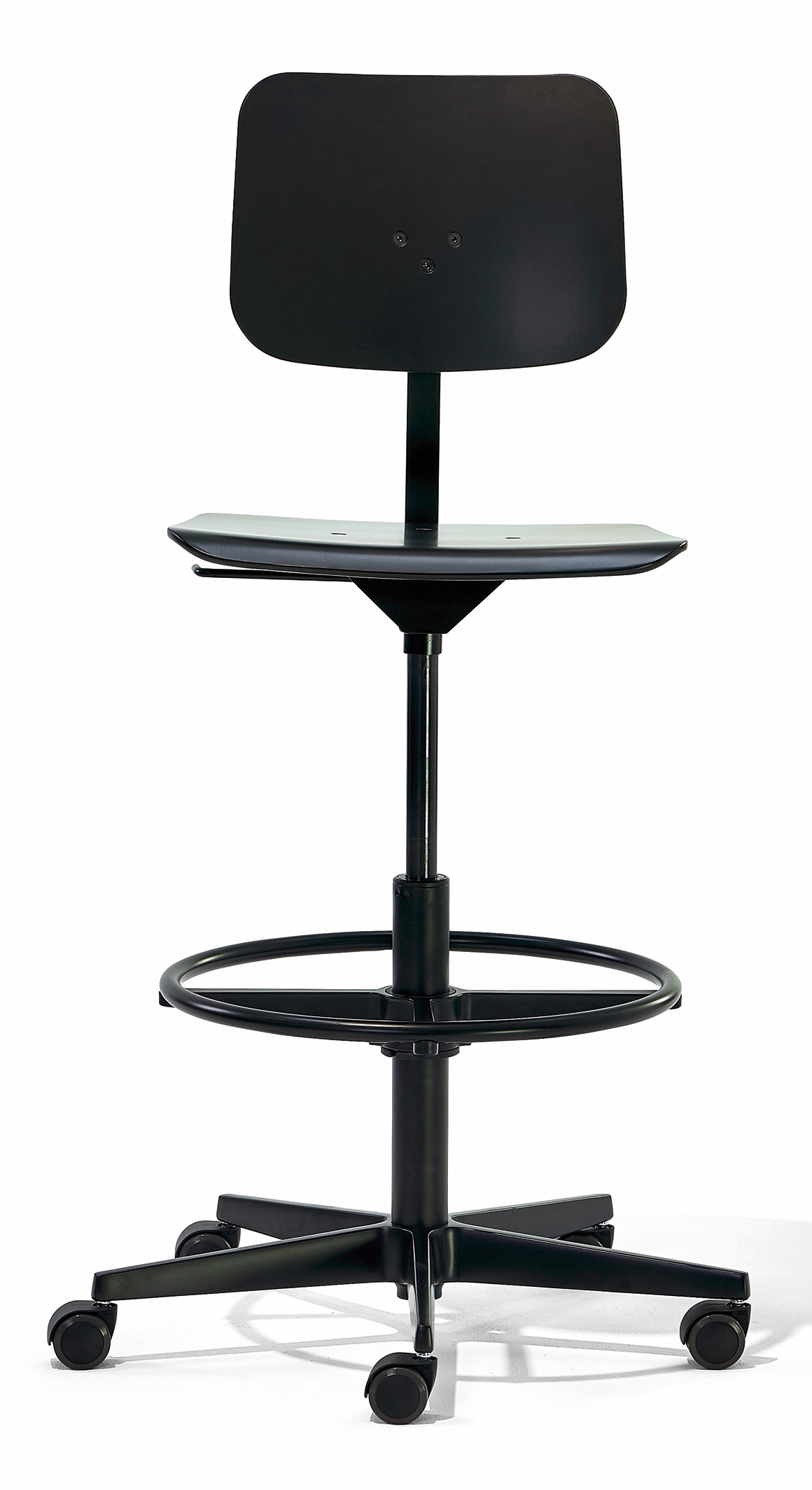 Mr. Square High Chair Adjustable Swivel chair Richard Lampert